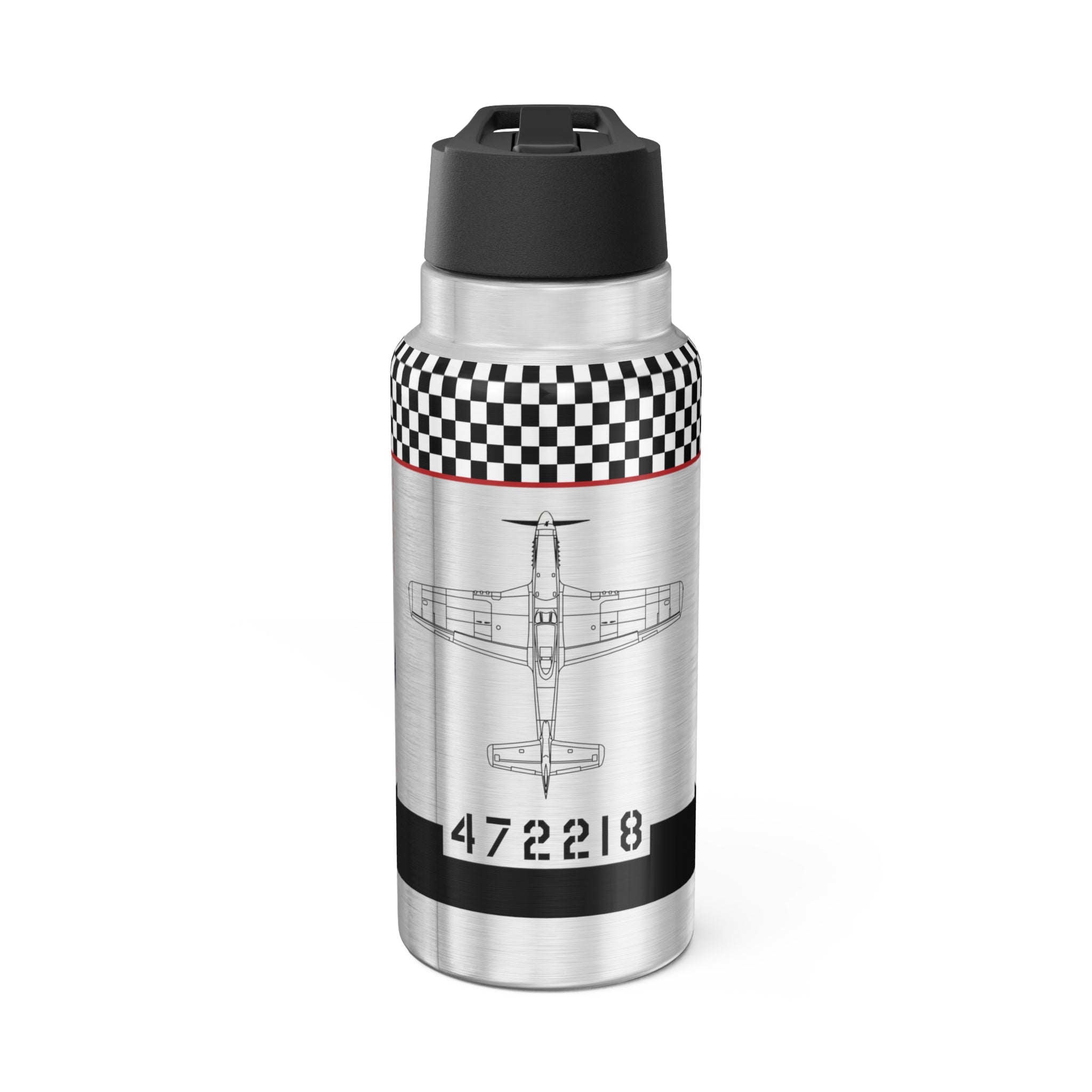 P-51 "Big Beautiful Doll" Inspired Tumbler, 32oz (950ml) - I Love a Hangar