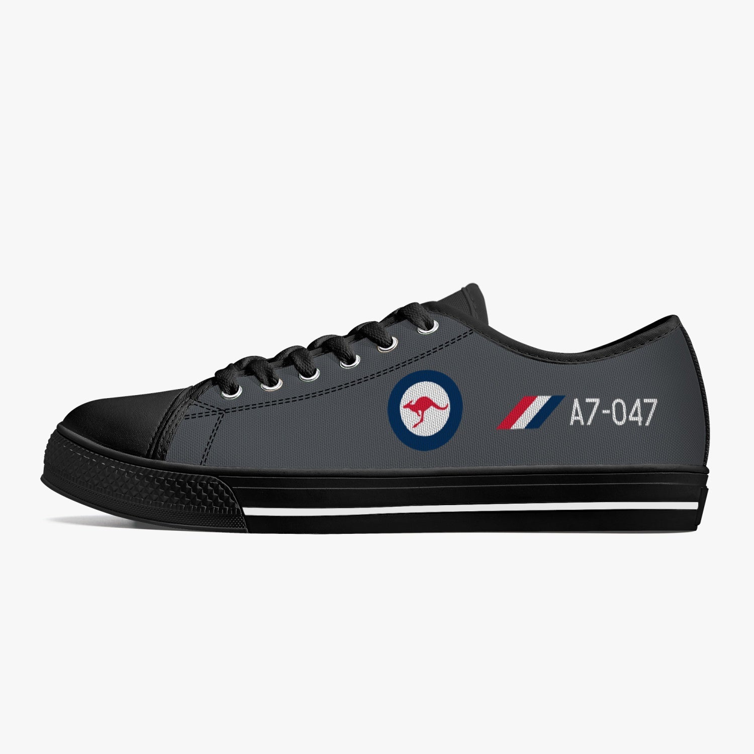 Macchi "A7-047" Low Top Canvas Shoes (Grey) - I Love a Hangar