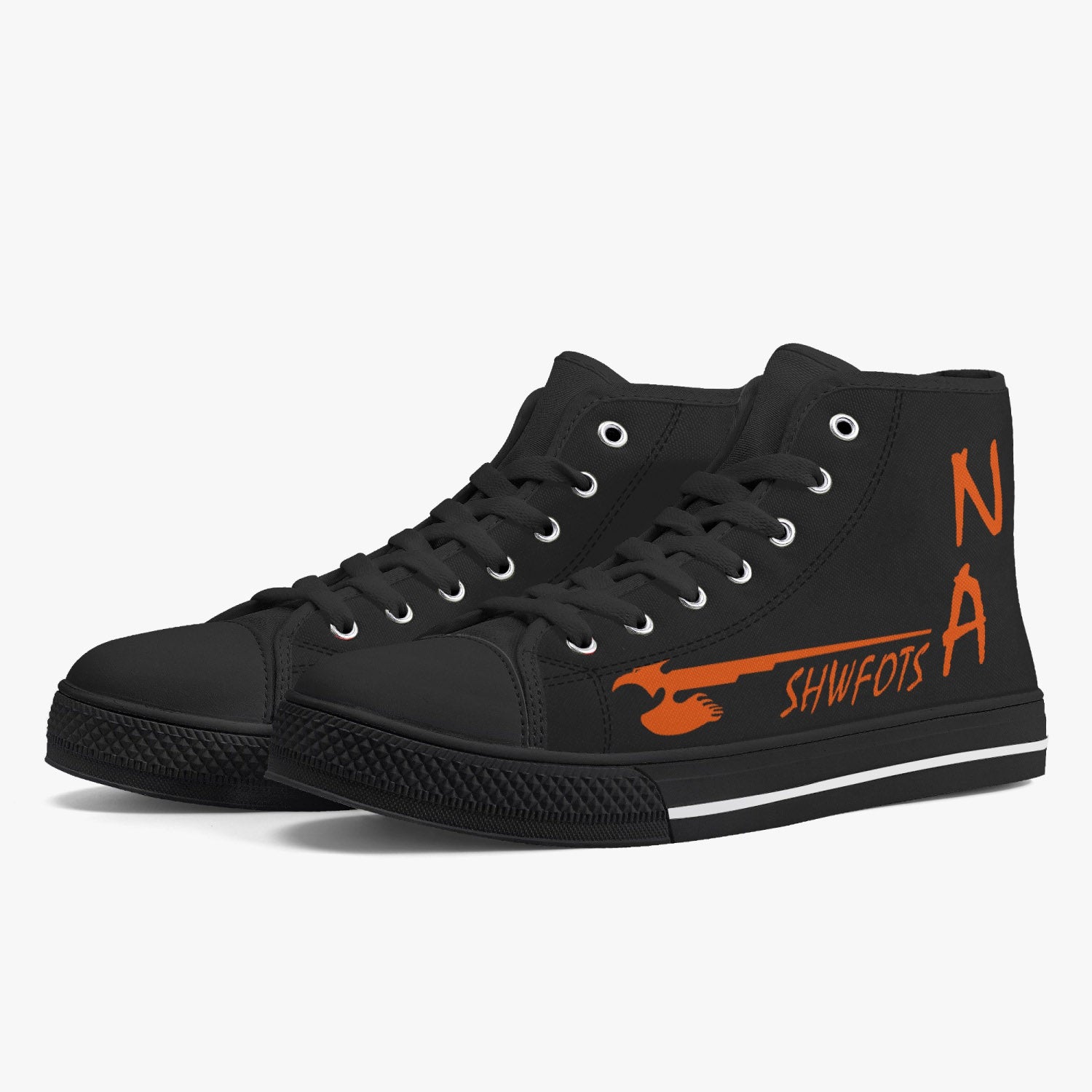 VFA-94 "Mighty Shrikes" High Top Canvas Shoes - I Love a Hangar