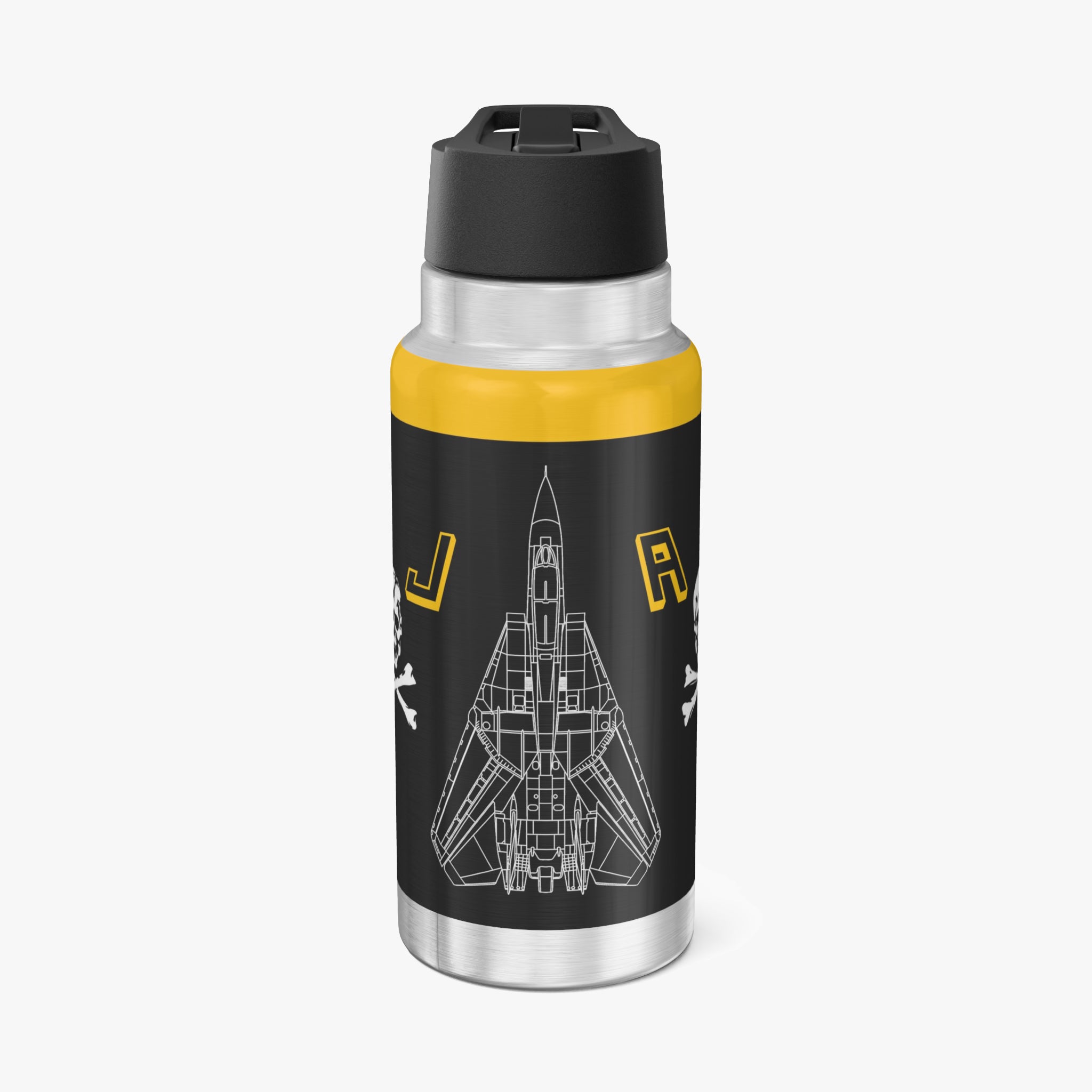VF-84 "Jolly Rogers" Tumbler, 32oz (950ml) - I Love a Hangar