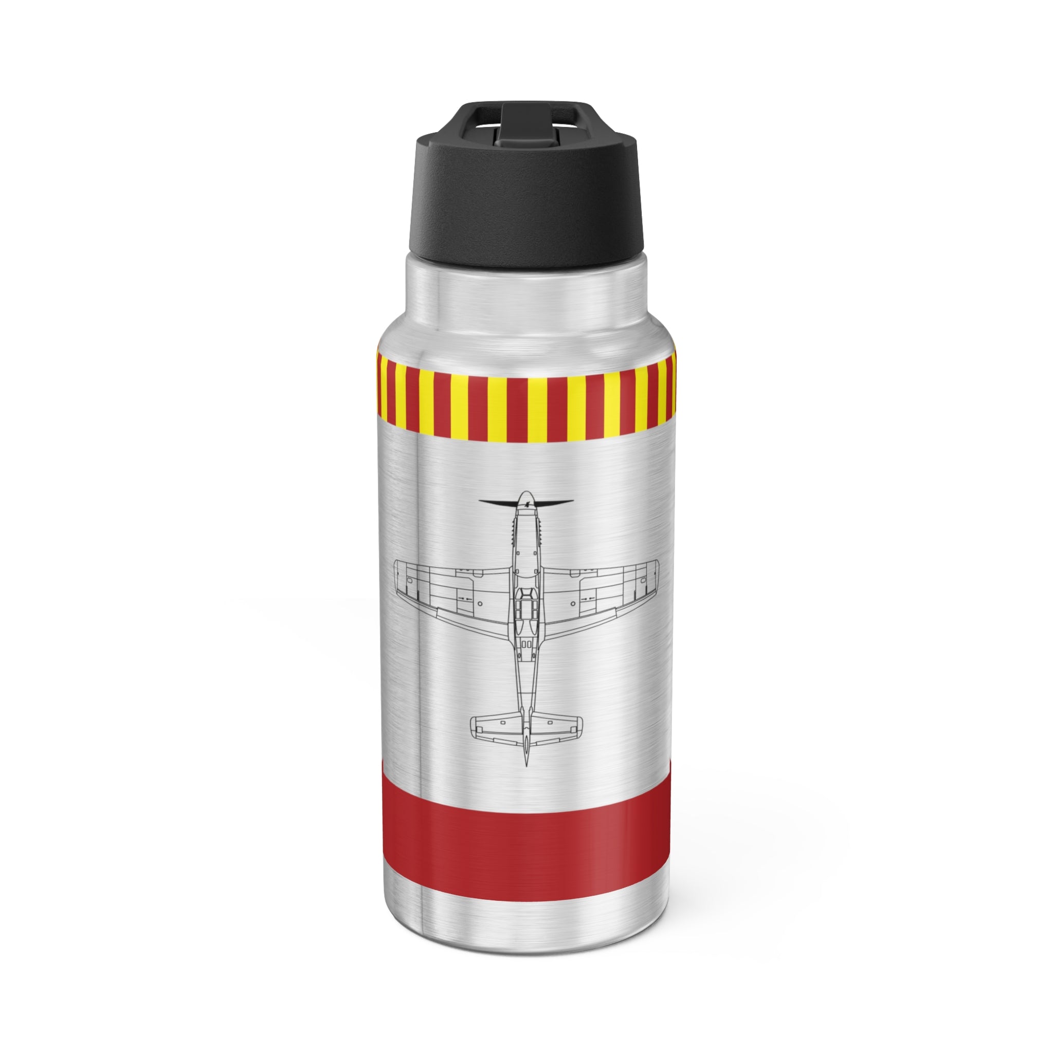 P-51 "Kitten" Inspired Tumbler, 32oz (950ml) - I Love a Hangar