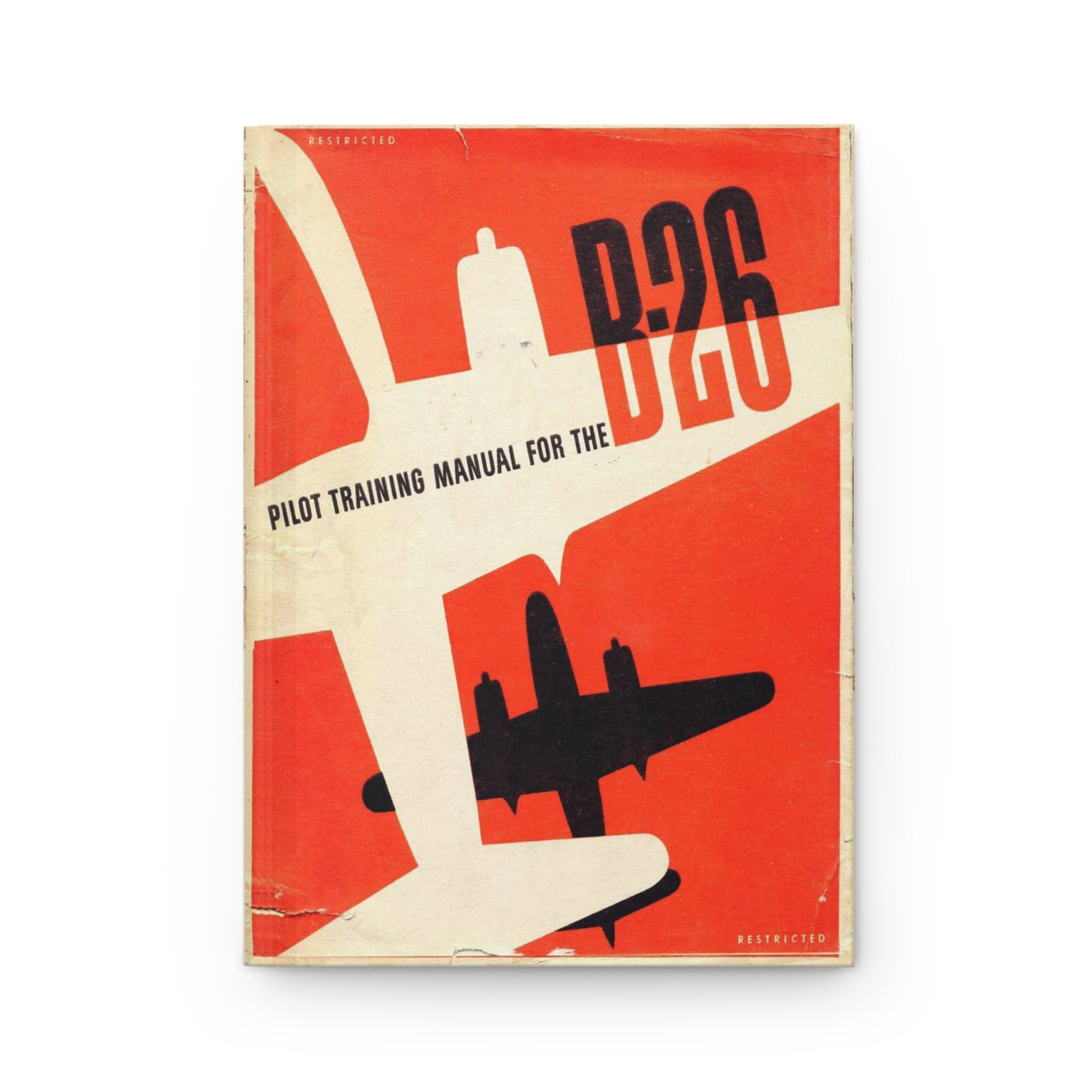 B-26 "Marauder" Inspired Hardcover Journal - I Love a Hangar