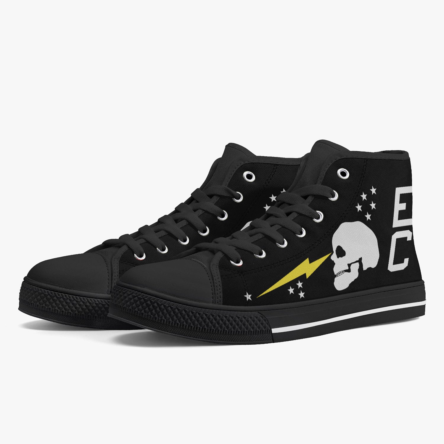 VMFA-531 "Grey Ghosts" High Top Canvas Shoes - I Love a Hangar