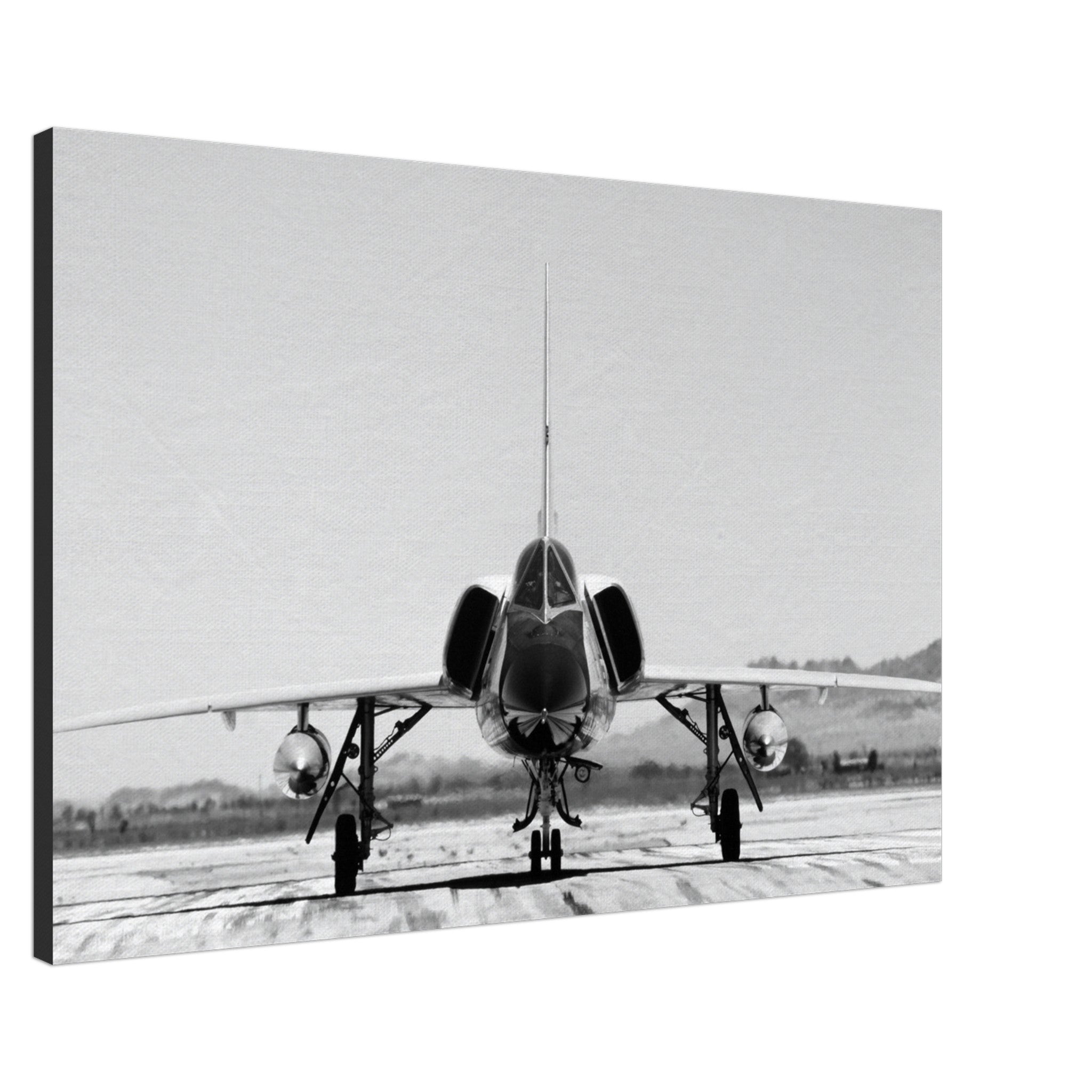 F-106 "Delta Dart" on Canvas - I Love a Hangar