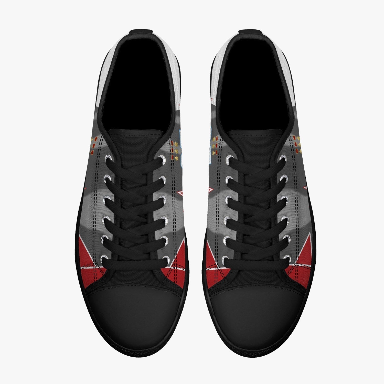 La-7 "White 27" Low Top Canvas Shoes - I Love a Hangar