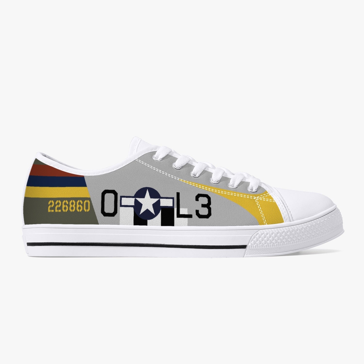 P-47 "Angie" Low Top Canvas Shoes - I Love a Hangar