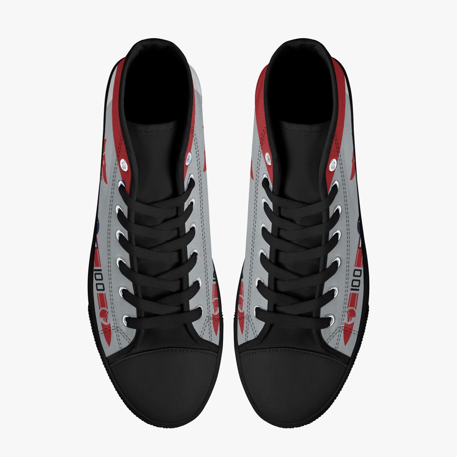 VF-1 "Wolfpack" High Top Canvas Shoes - I Love a Hangar