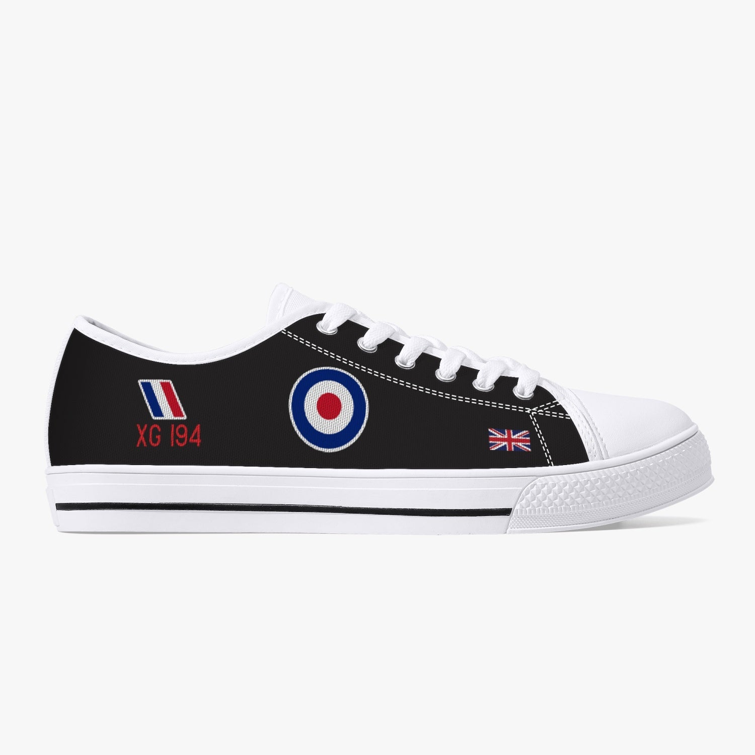 Hawker Hunter Low Top Canvas Shoes - I Love a Hangar