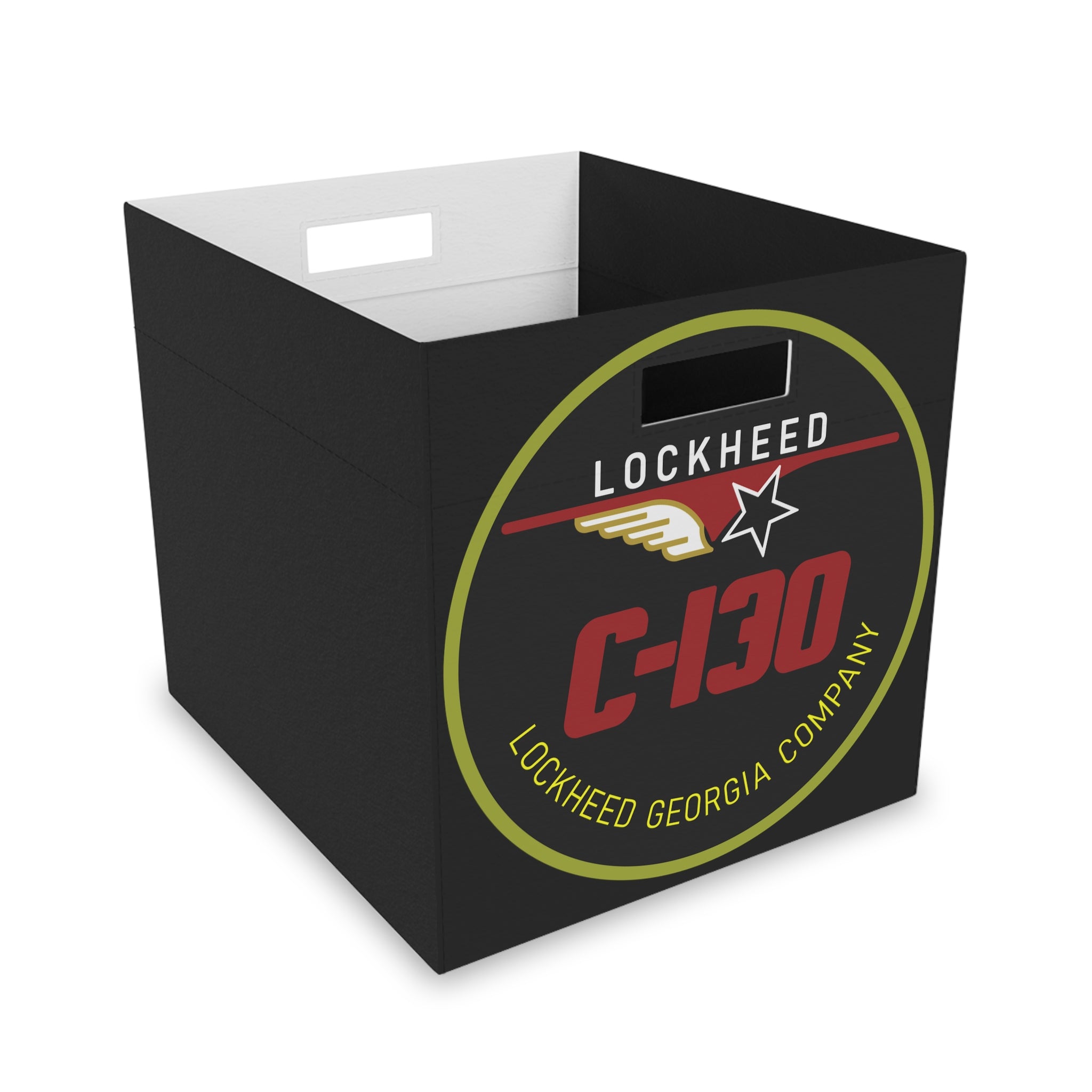 C-130 Inspired Felt Storage Box - I Love a Hangar