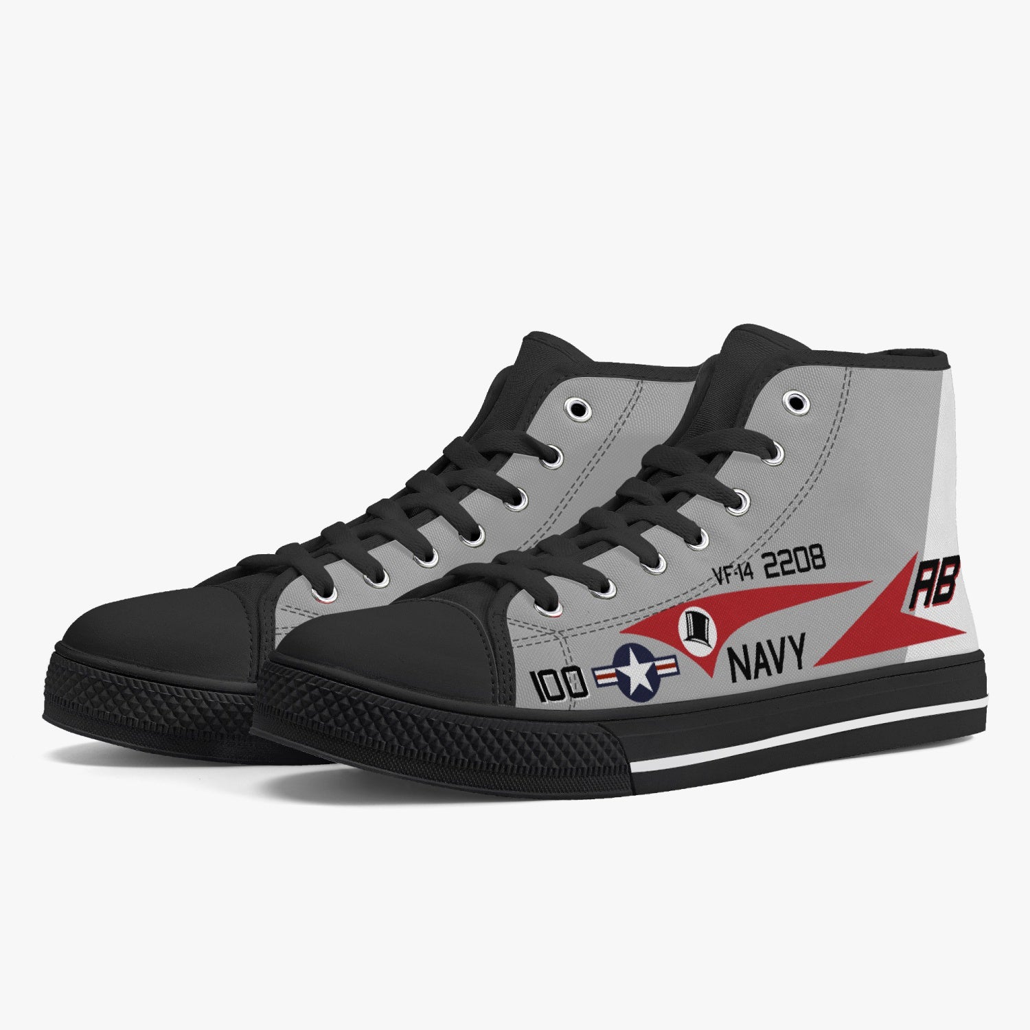 VF-14 "Tophatters" High Top Canvas Shoes - I Love a Hangar