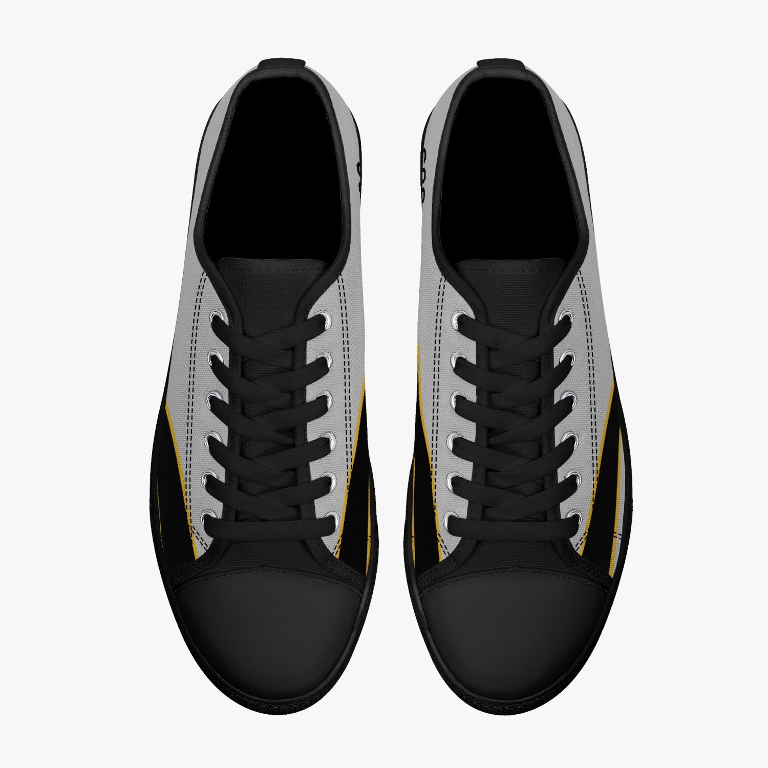 P-51 of Lt Col Edward McComas Low Top Canvas Shoes - I Love a Hangar