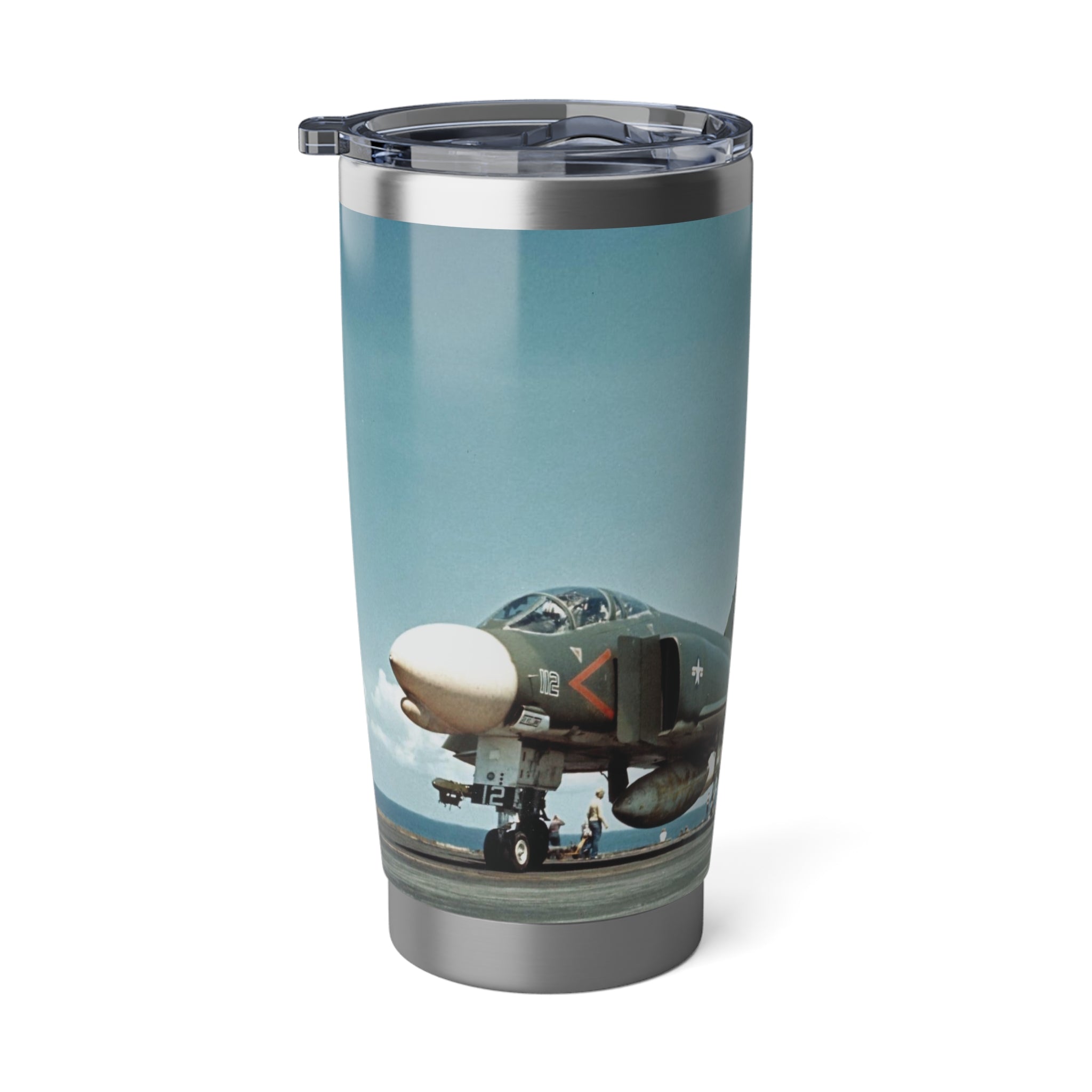 F-4G Phantom 20oz (590ml) Stainless Steel Tumbler - I Love a Hangar