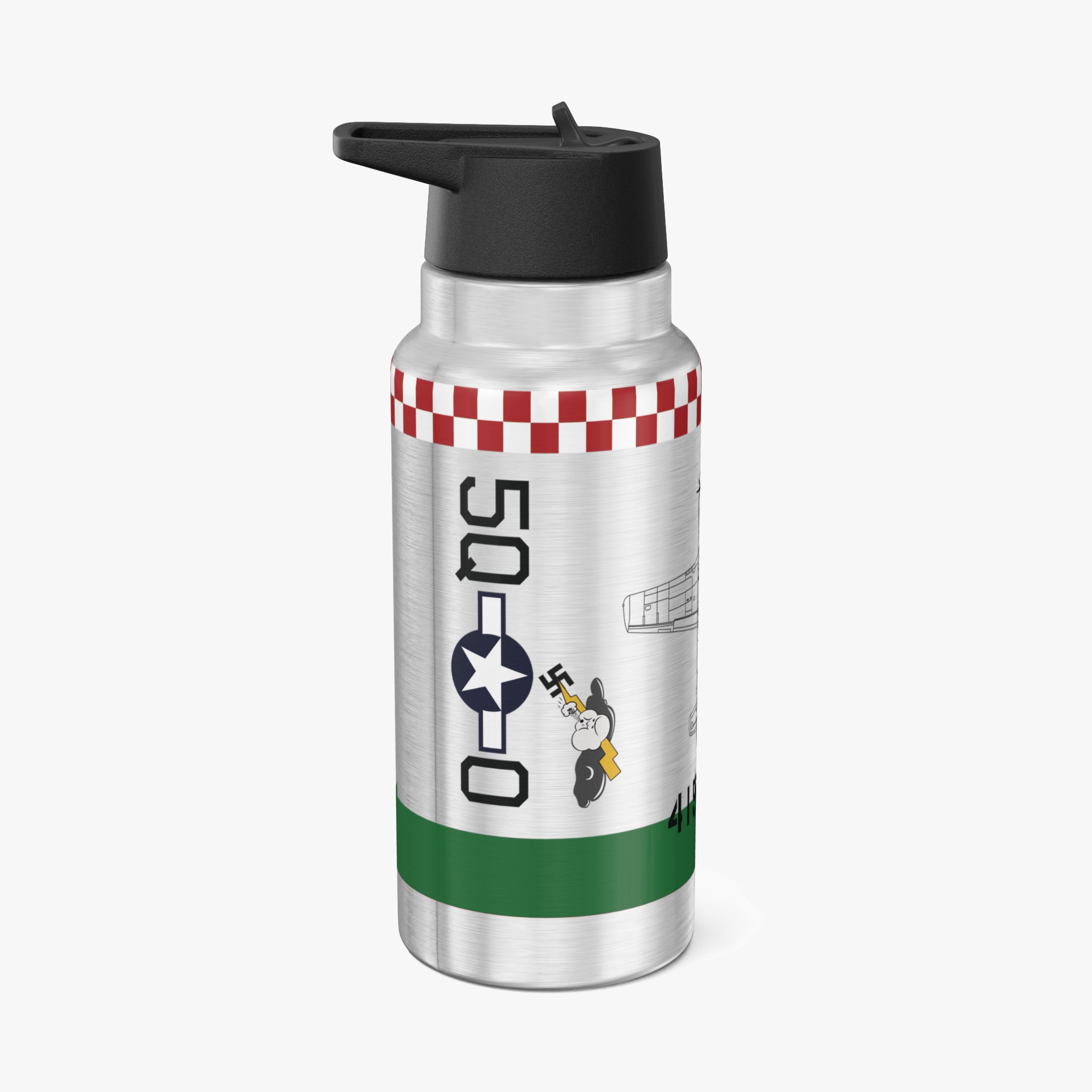P-51 "Punkie II" Tumbler, 32oz (950ml) - I Love a Hangar