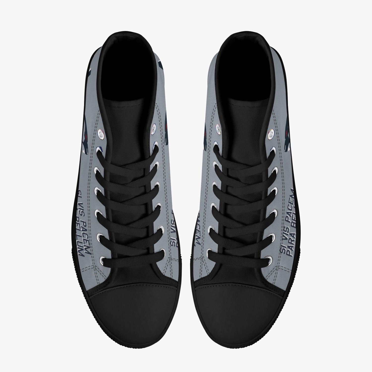 VAQ-139 "Cougars" High Top Canvas Shoes - I Love a Hangar