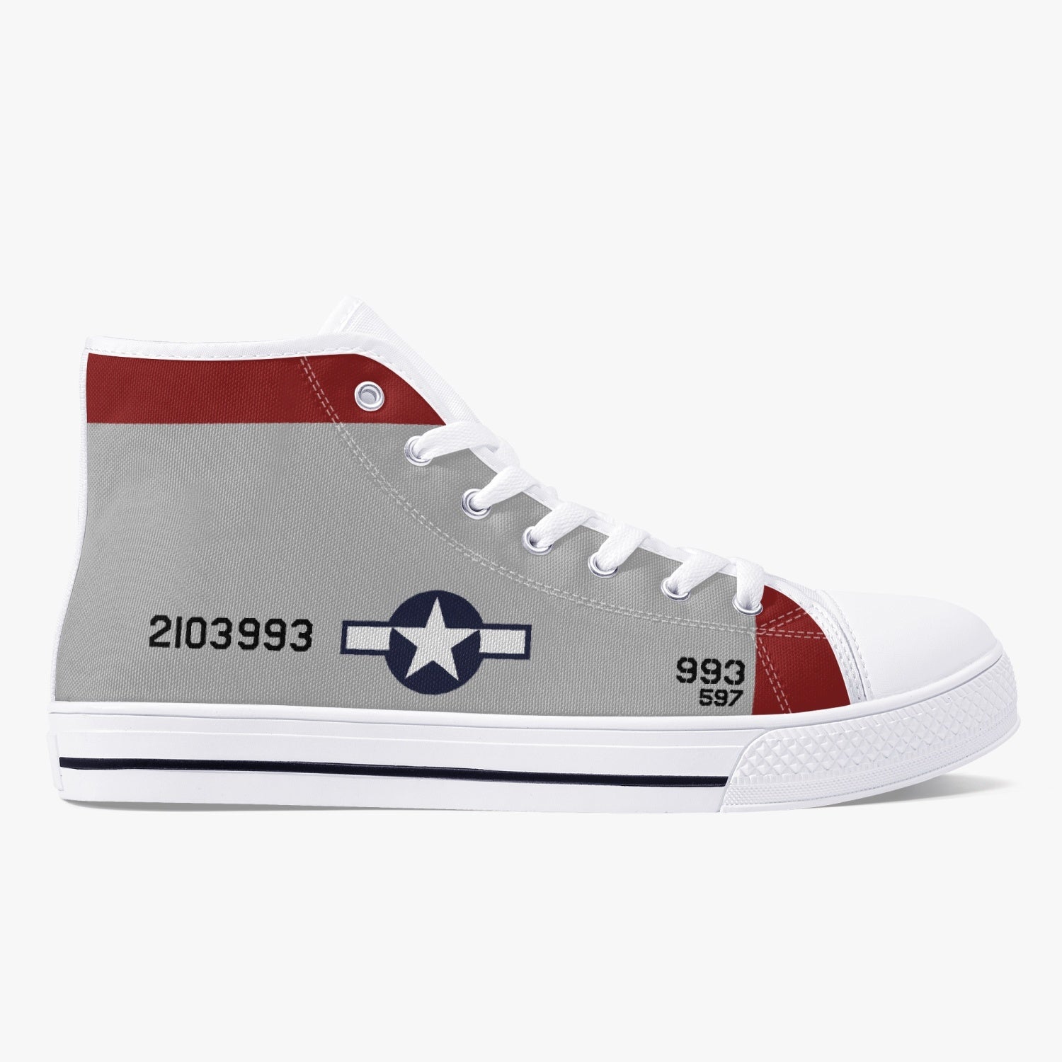P-38 "Marge" High Top Canvas Shoes - I Love a Hangar