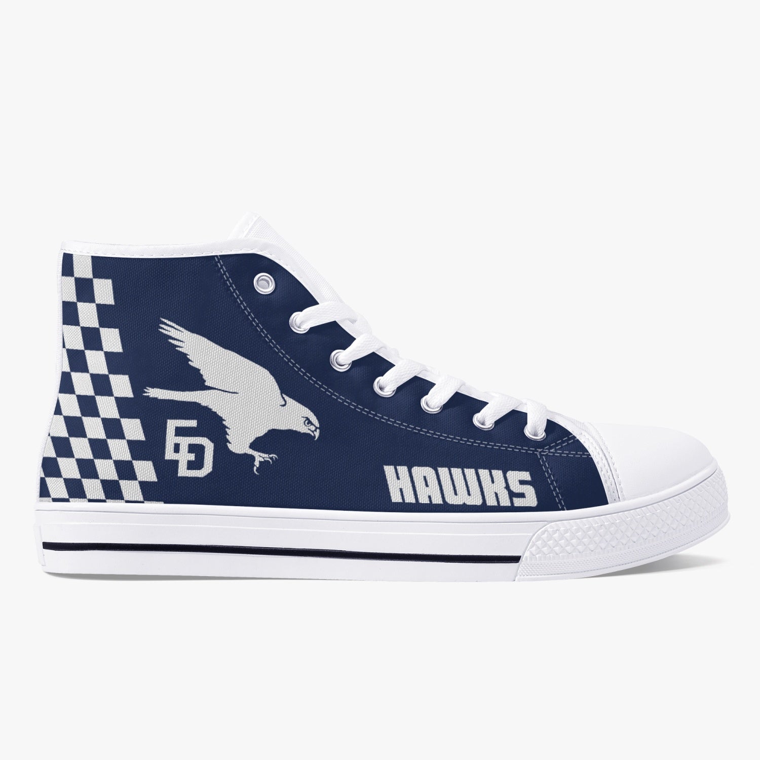 VMFA-533 "Hawks" (F-35 Edition) High Top Canvas Shoes - I Love a Hangar