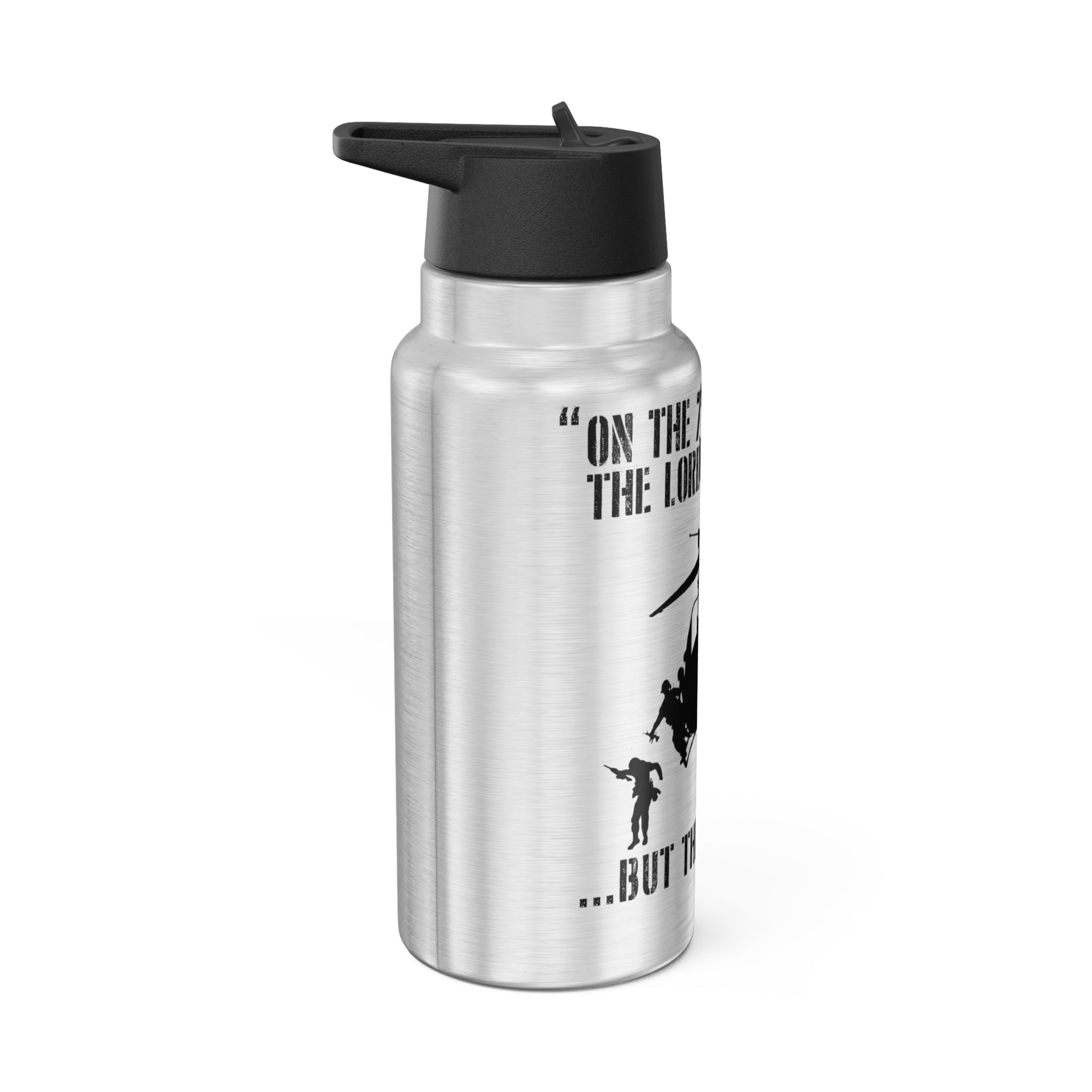 "On the 7th Day the Lord rested, but the Cav Flew" Tumbler, 32oz (950ml) - I Love a Hangar