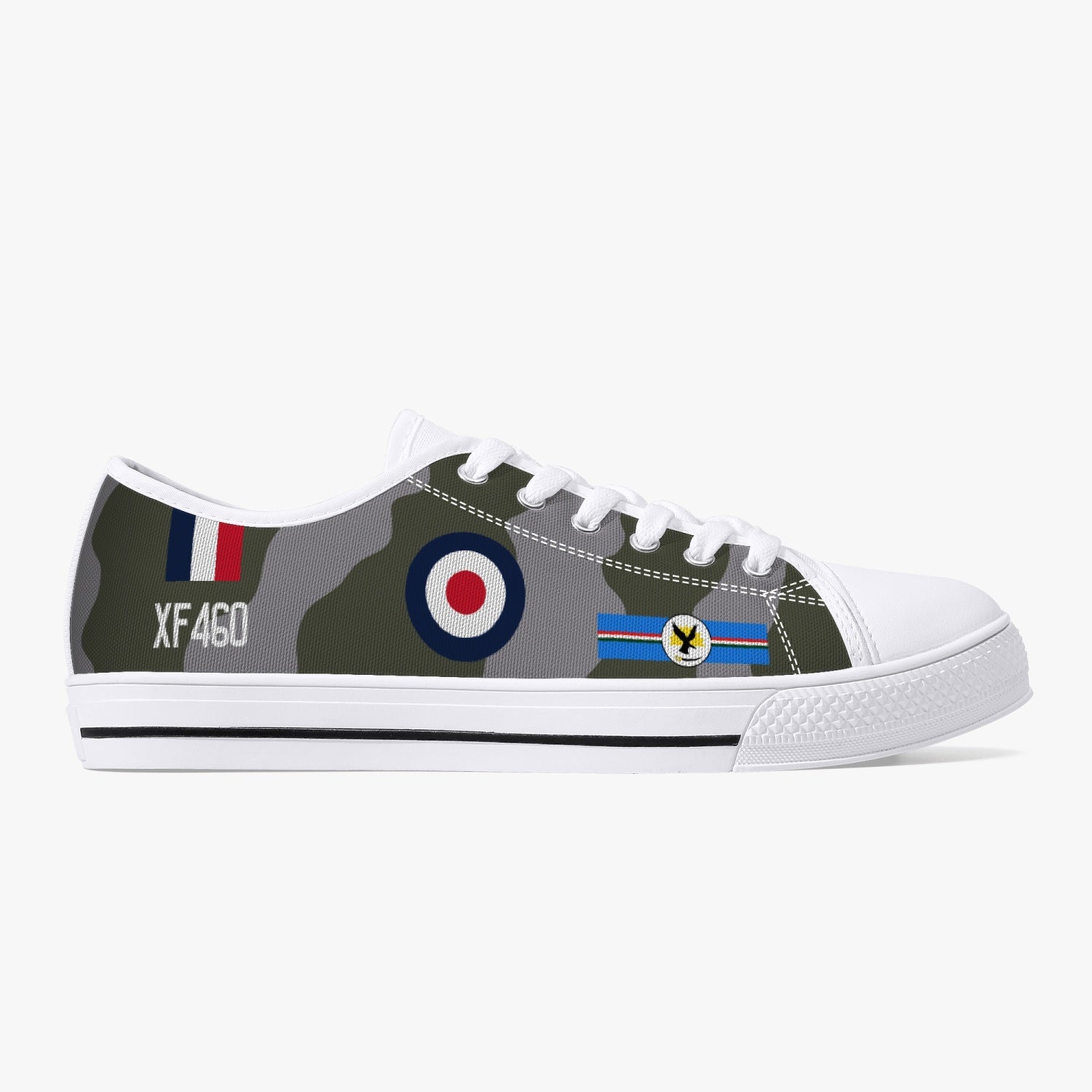 Hawker Hunter "XF460" Low Top Canvas Shoes - I Love a Hangar