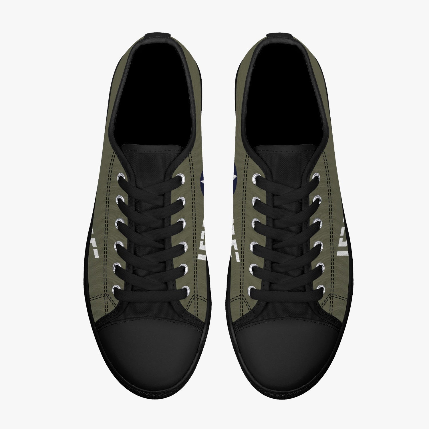 P-40 "#155" of 2LT Kenneth Taylor Low Top Canvas Shoes - I Love a Hangar