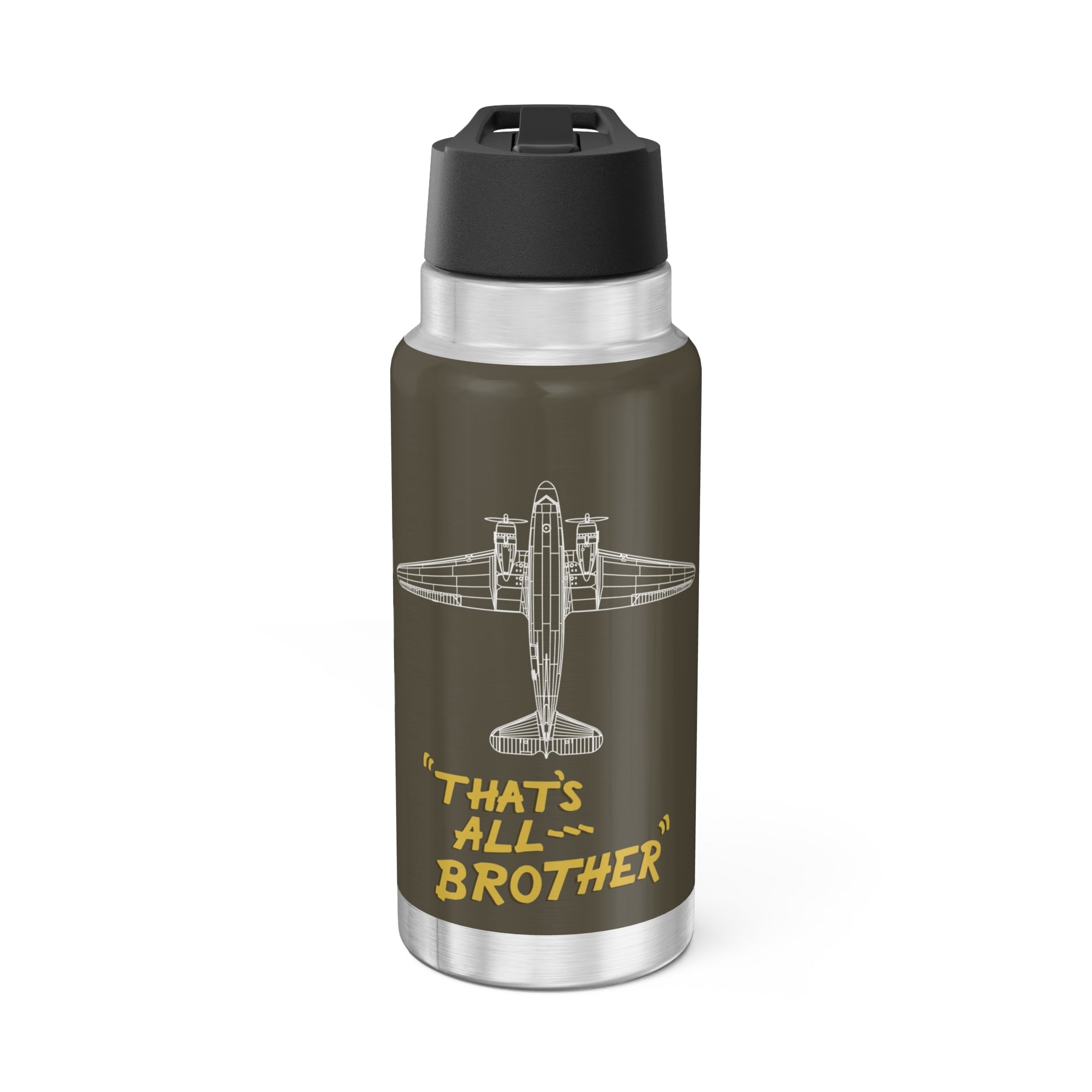 C-47 "That's All, Brother" Tumbler, 32oz (950ml) - I Love a Hangar