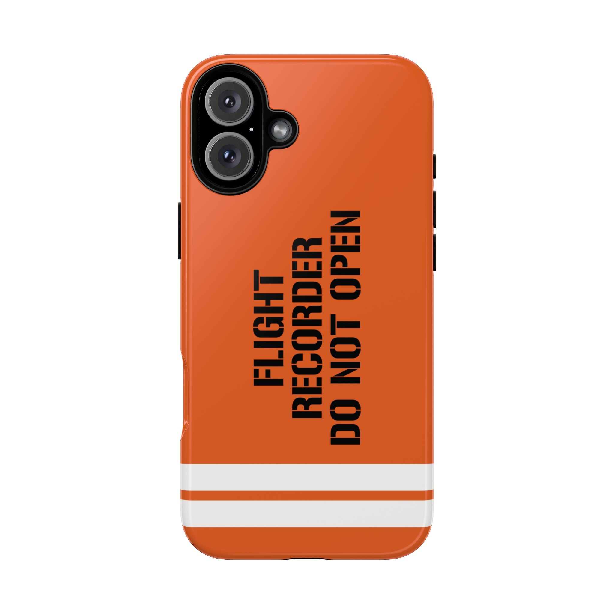 Flight Data Recorder Style Tough Phone Cases for iPhone