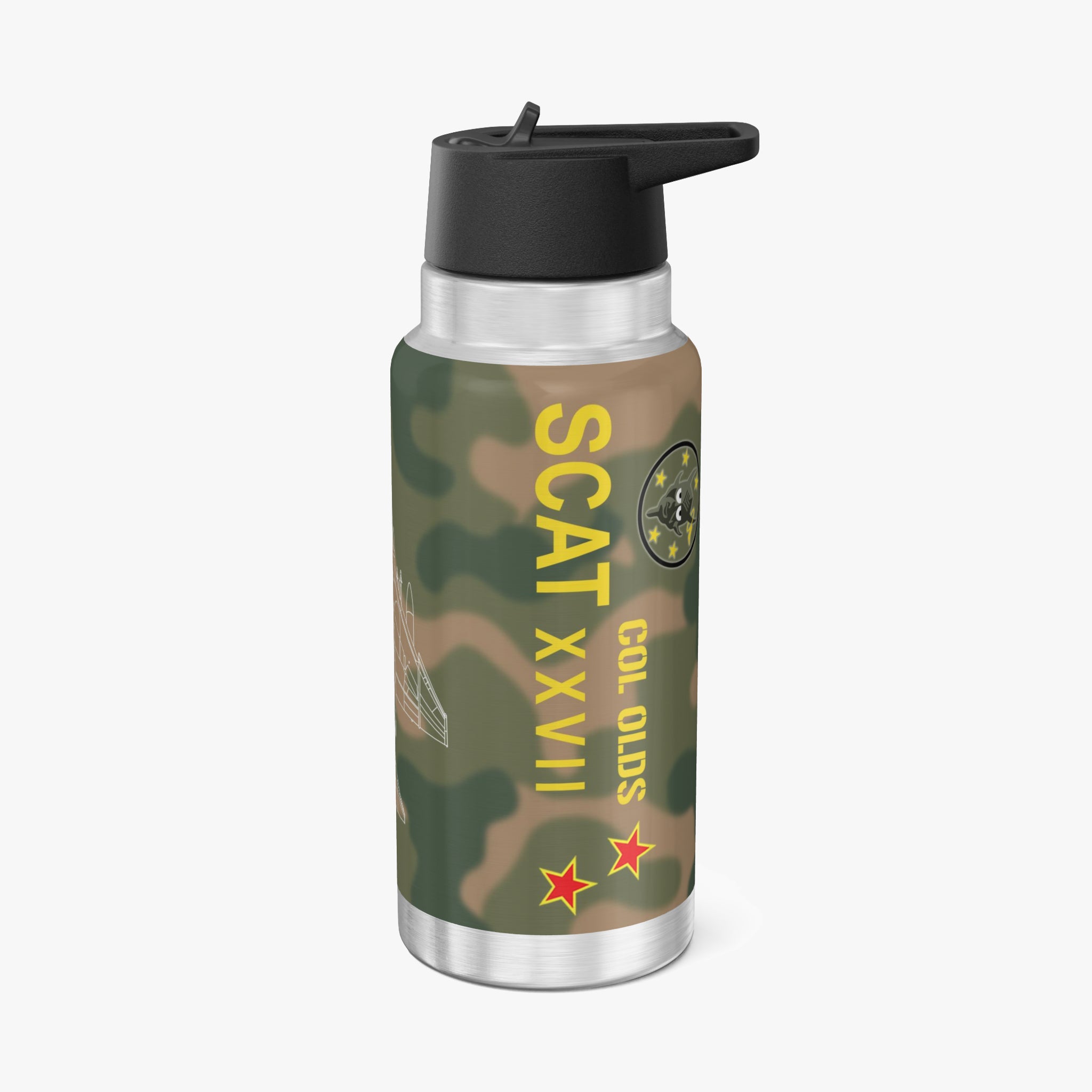 F-4 Phantom II "SCAT XXVII Inspired Tumbler, 32oz (950ml) - I Love a Hangar