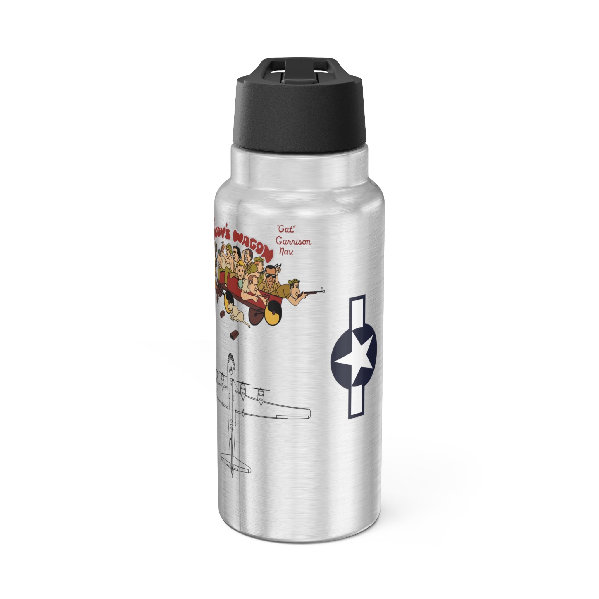 B-29 "Waddy's Wagon" Tumbler, 32oz (950ml) - I Love a Hangar