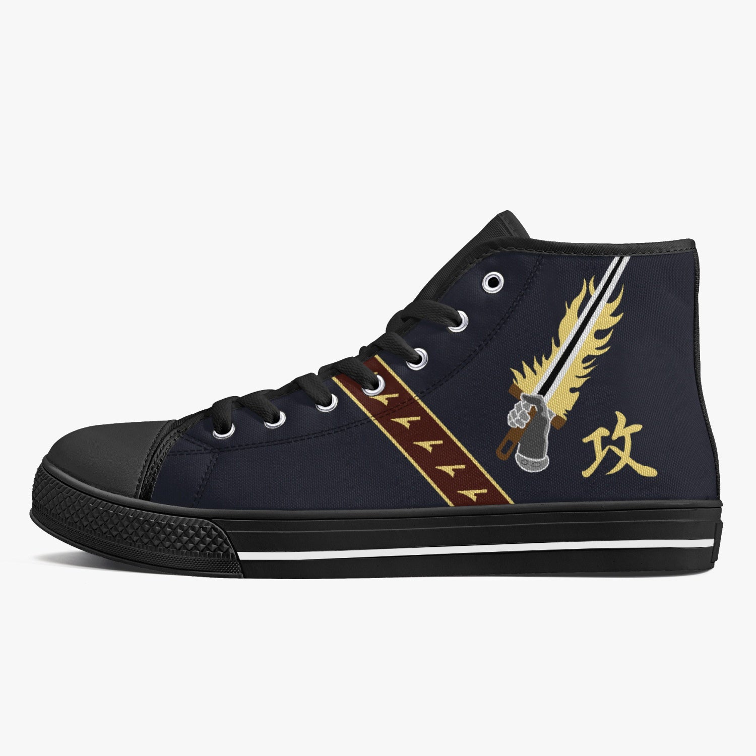 VAQ-136 "The Gauntlets" High Top Canvas Shoes - I Love a Hangar