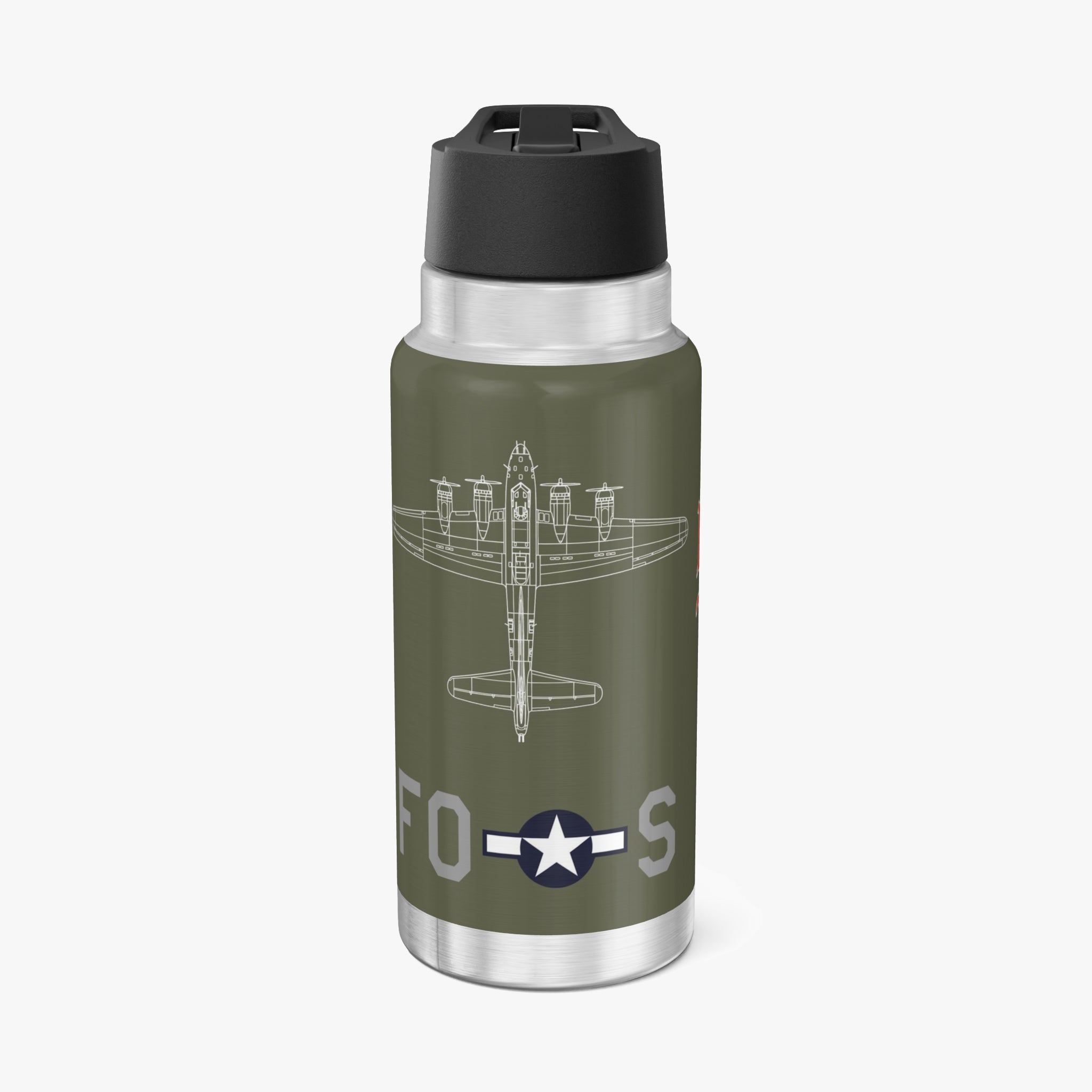 B-17 "Ye Olde Pub" Tumbler, 32oz (950ml) - I Love a Hangar