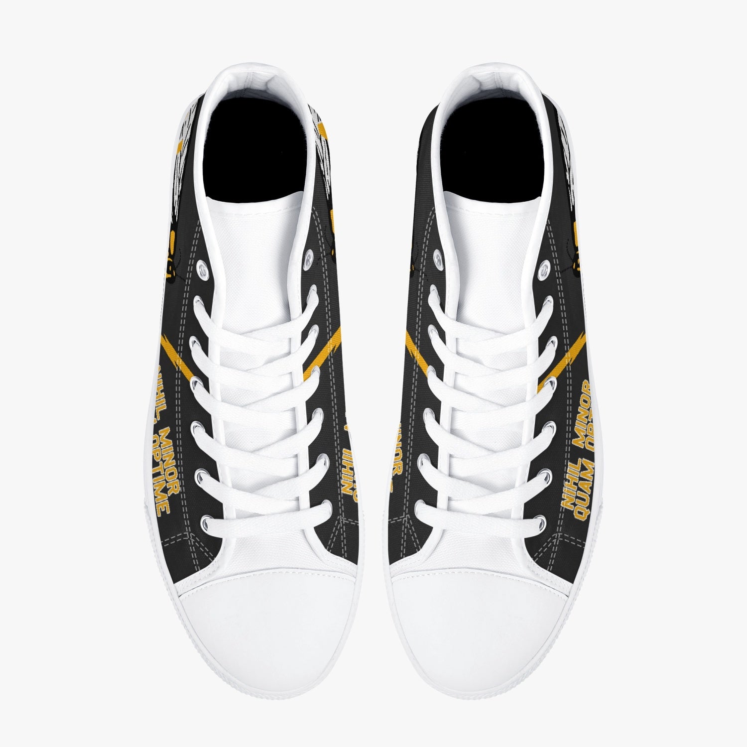 VAQ-138 "Yellowjackets" High Top Canvas Shoes - I Love a Hangar