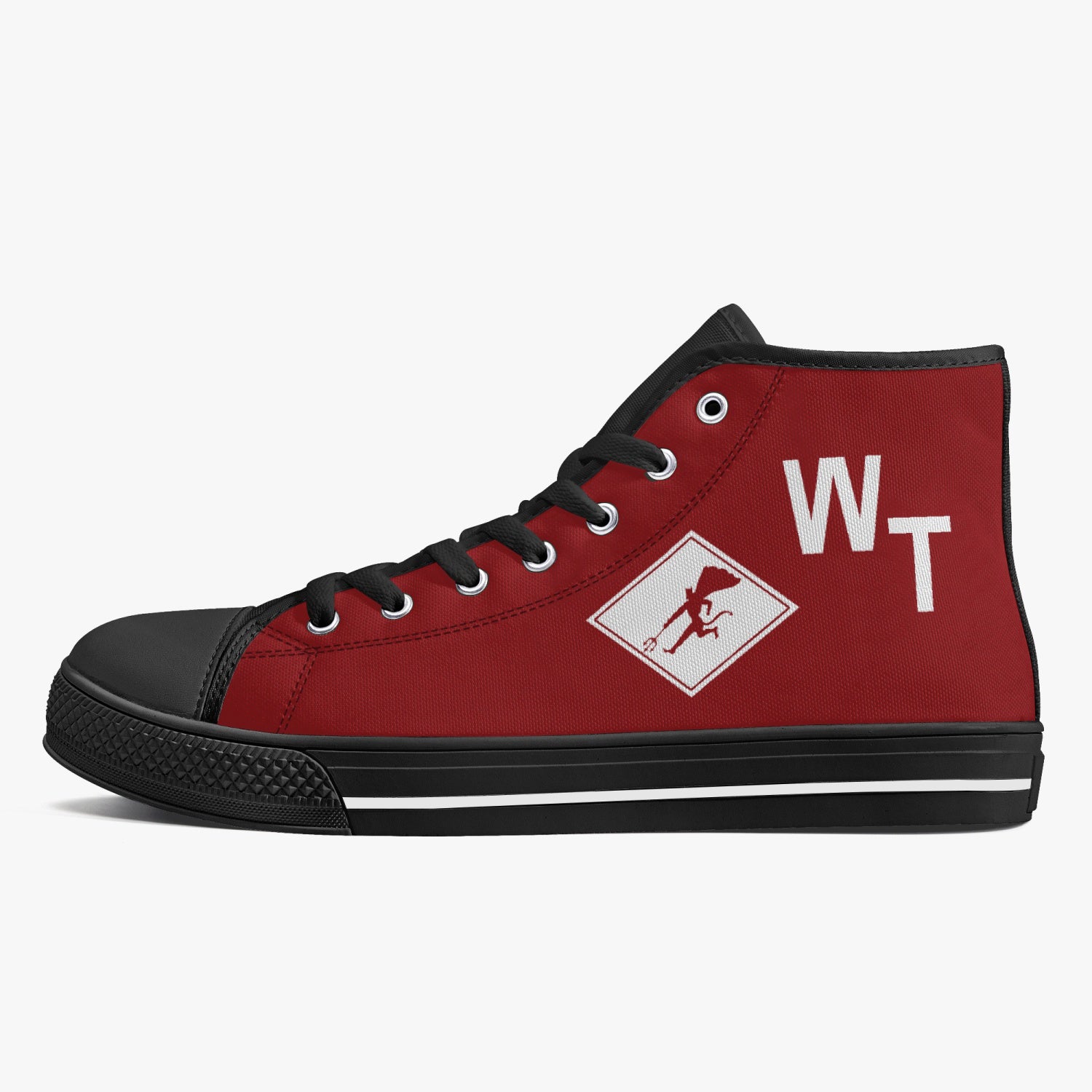 VMFA-232 "Red Devils" High Top Canvas Shoes - I Love a Hangar