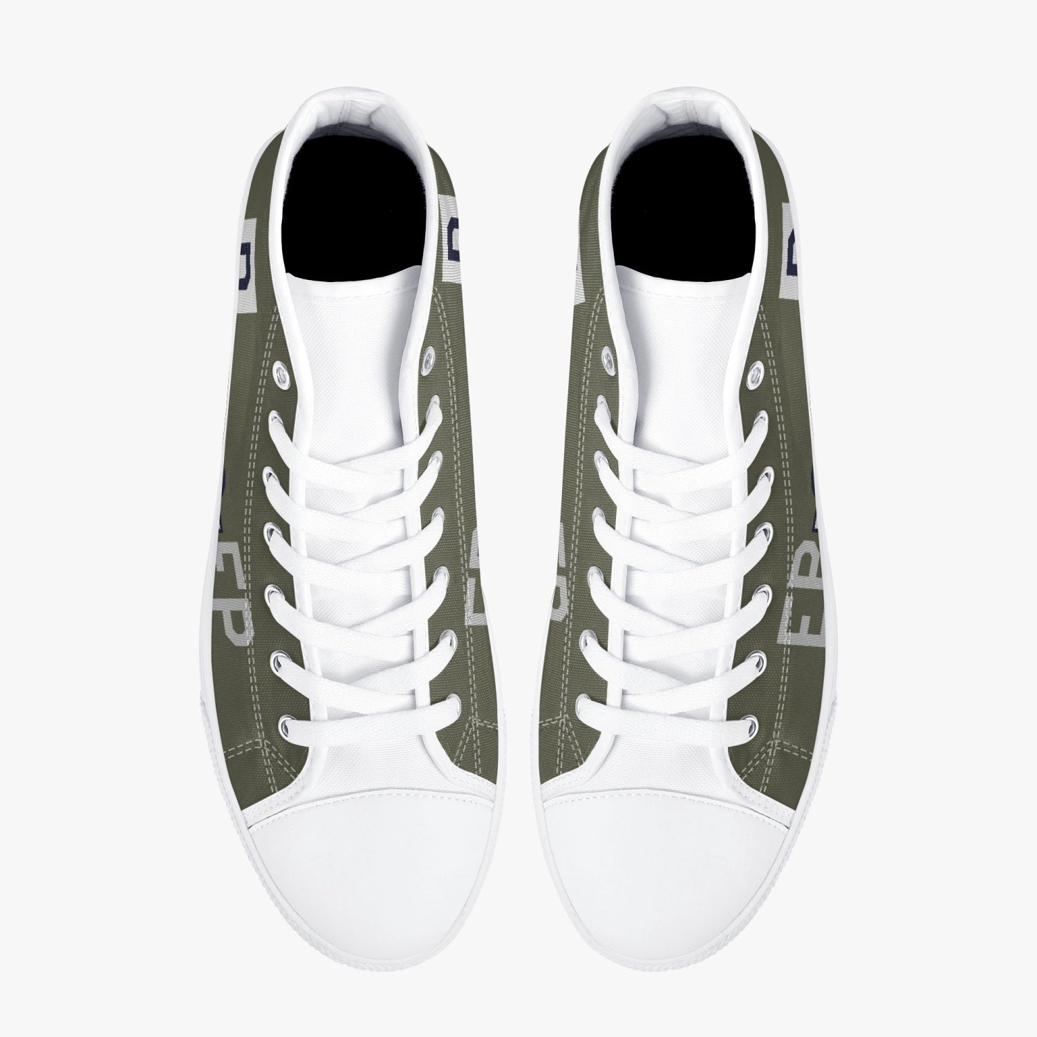 B-17 "EP-M" (237936) High Top Canvas Shoes - I Love a Hangar