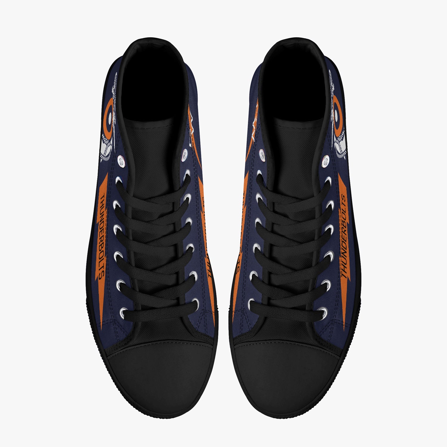 VMFA-251 "Thunderbolts" High Top Canvas Shoes - I Love a Hangar