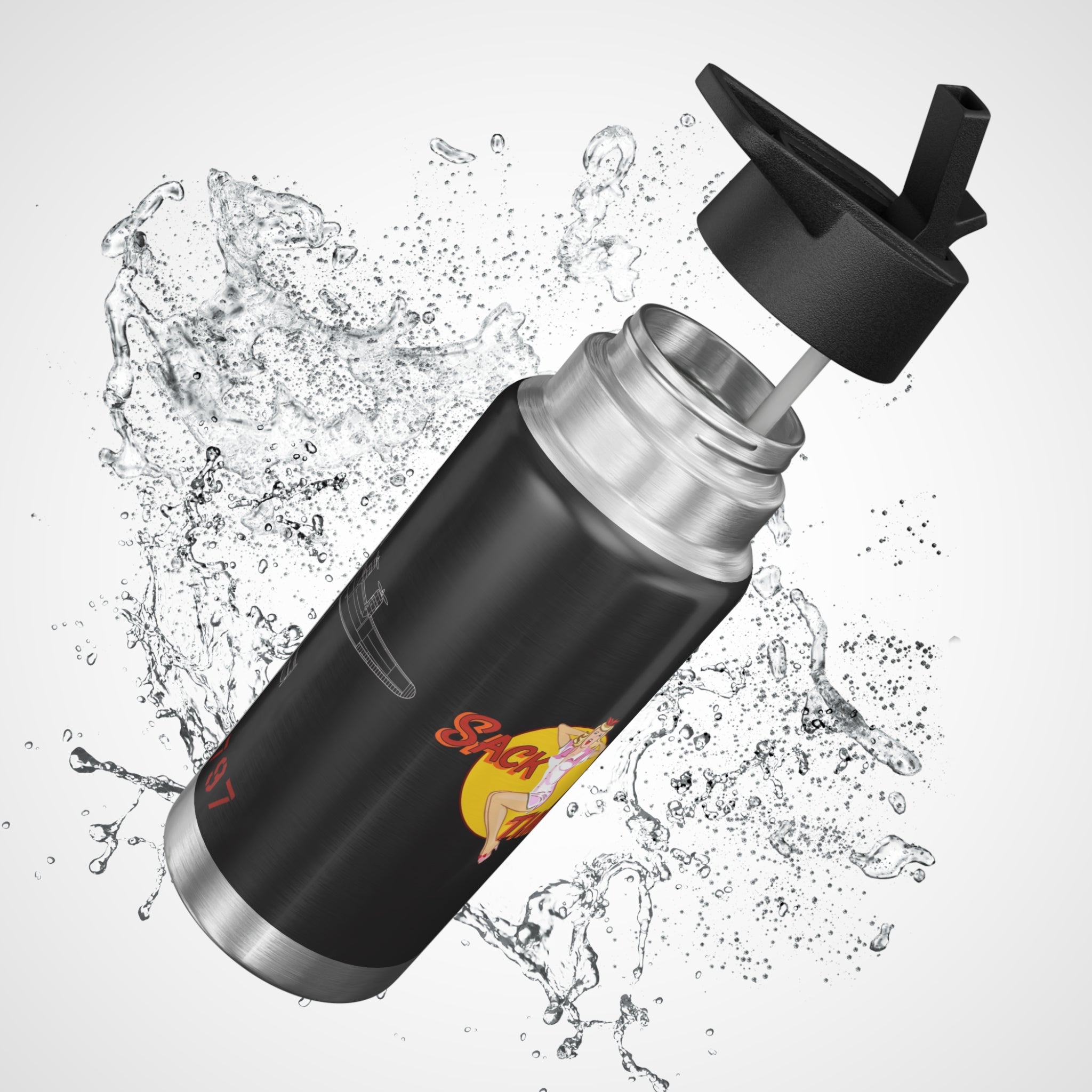 B-24 "Sack Time" Tumbler, 32oz (950ml) - I Love a Hangar