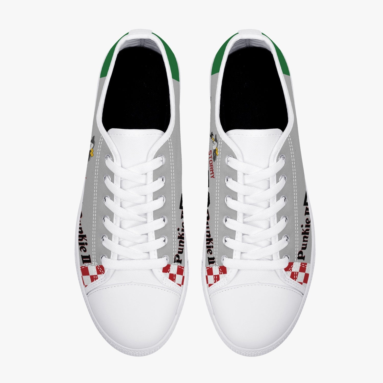 P-51 "Punkie II" Low Top Canvas Shoes - I Love a Hangar