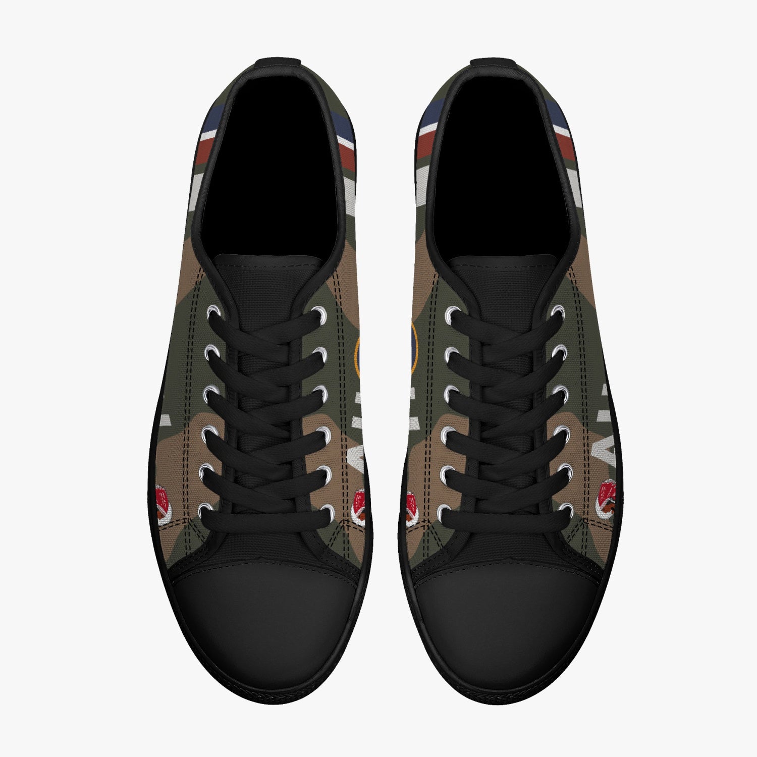Spitfire "AU-H" (NH188) Low Top Canvas Shoes - I Love a Hangar