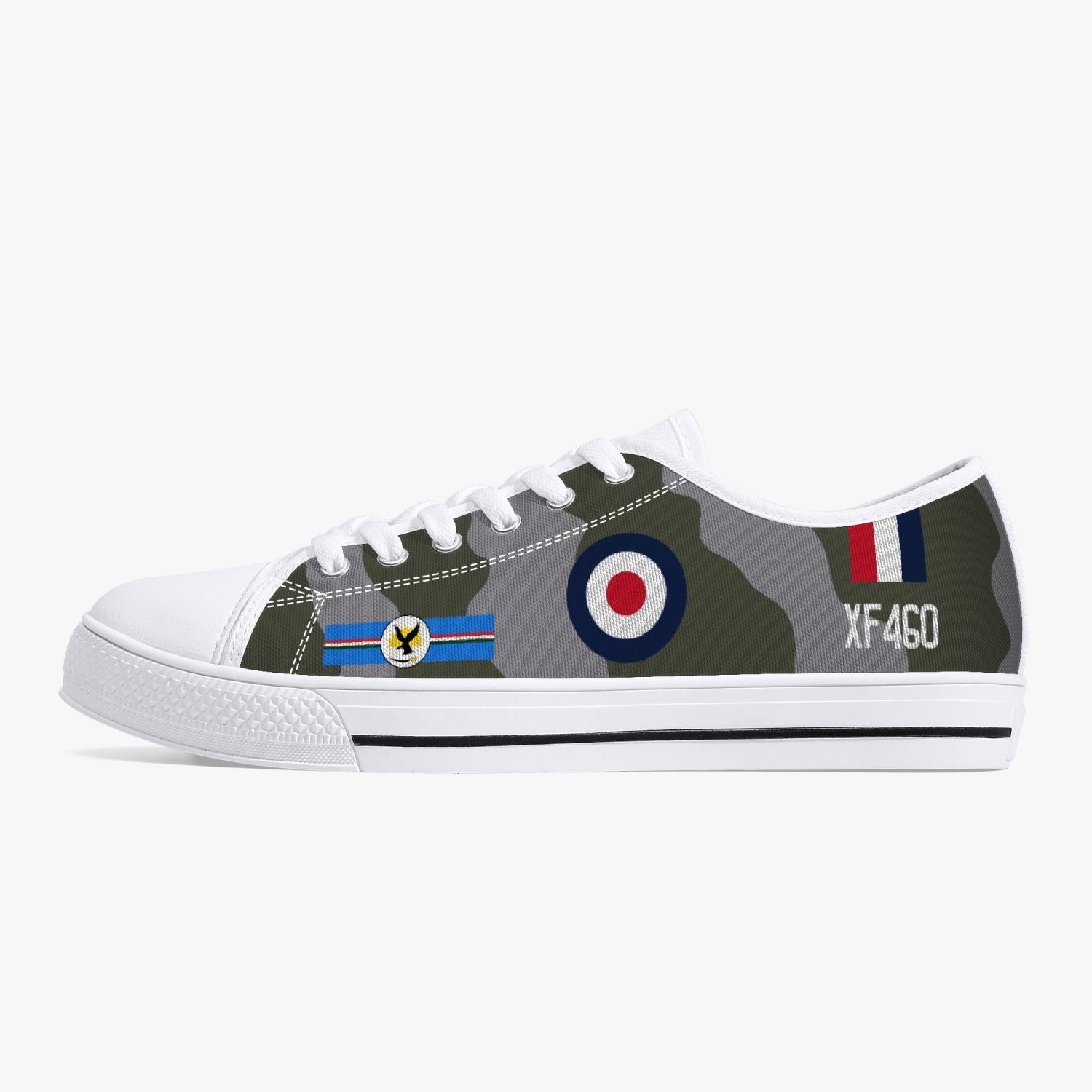 Hawker Hunter "XF460" Low Top Canvas Shoes - I Love a Hangar