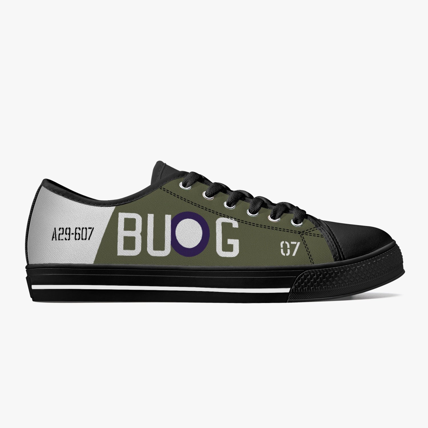 P-40 "BU-G" Low Top Canvas Shoes - I Love a Hangar