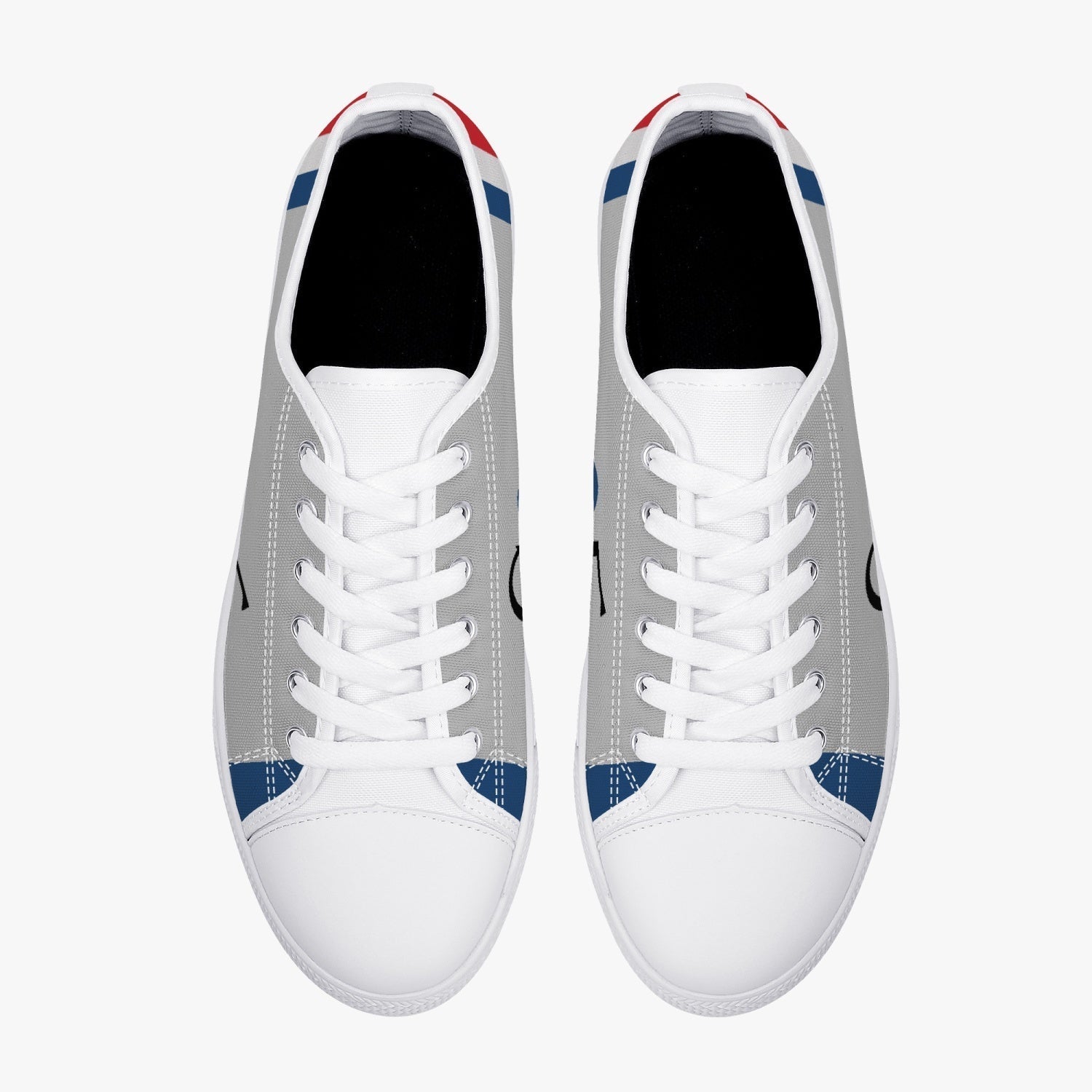 Nieuport 17 "C-5" of Billy Bishop Low Top Canvas Shoes - I Love a Hangar