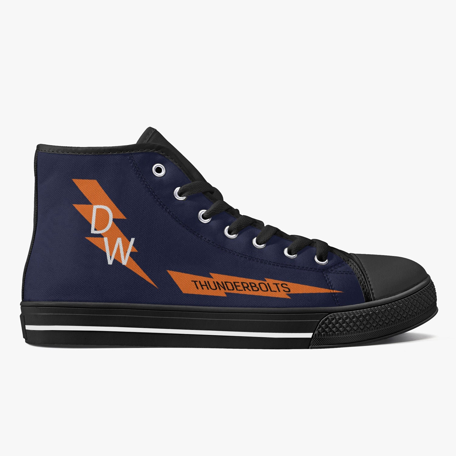 VMFA-251 "Thunderbolts" High Top Canvas Shoes - I Love a Hangar