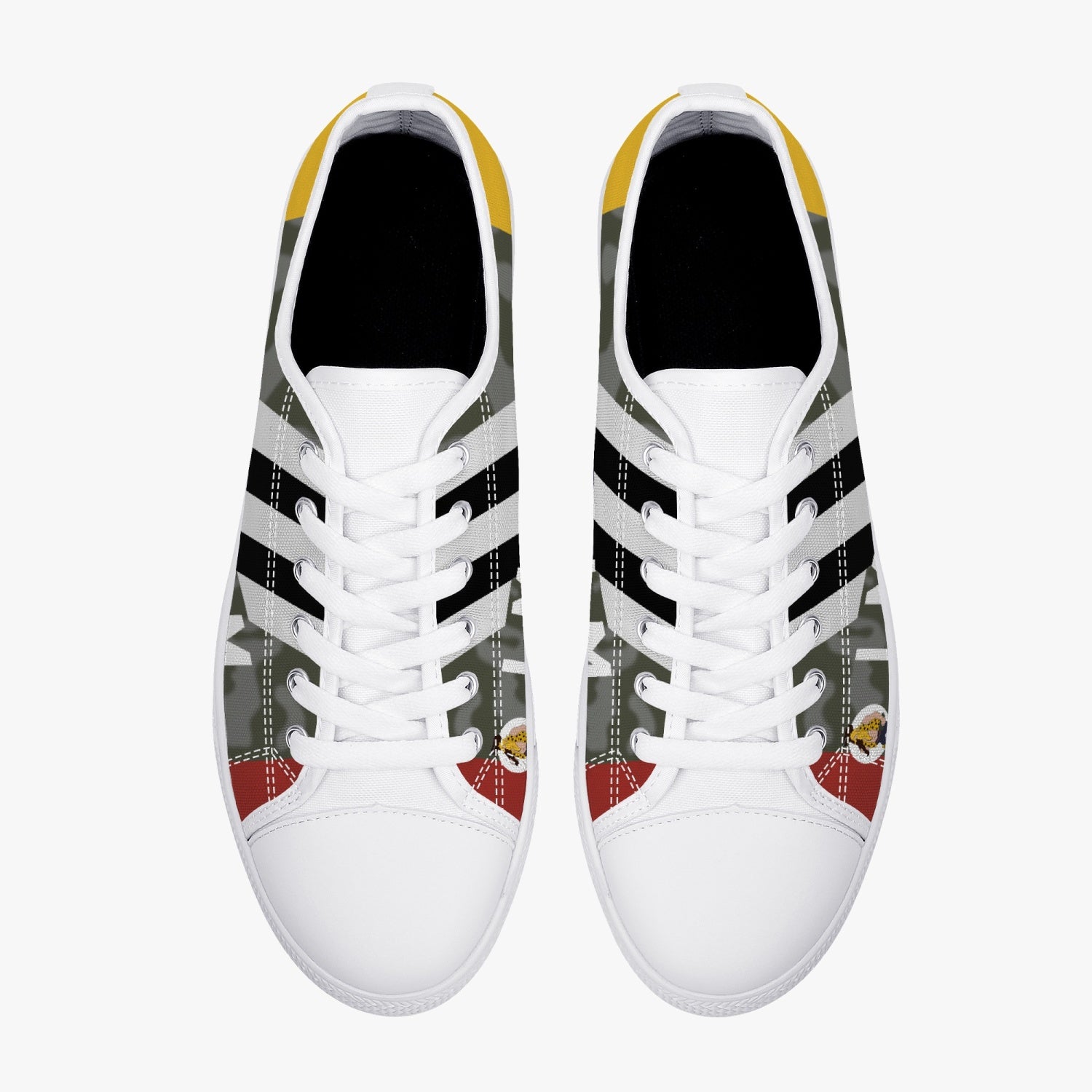 P-47 "Hairless Joe" Low Top Canvas Shoes - I Love a Hangar