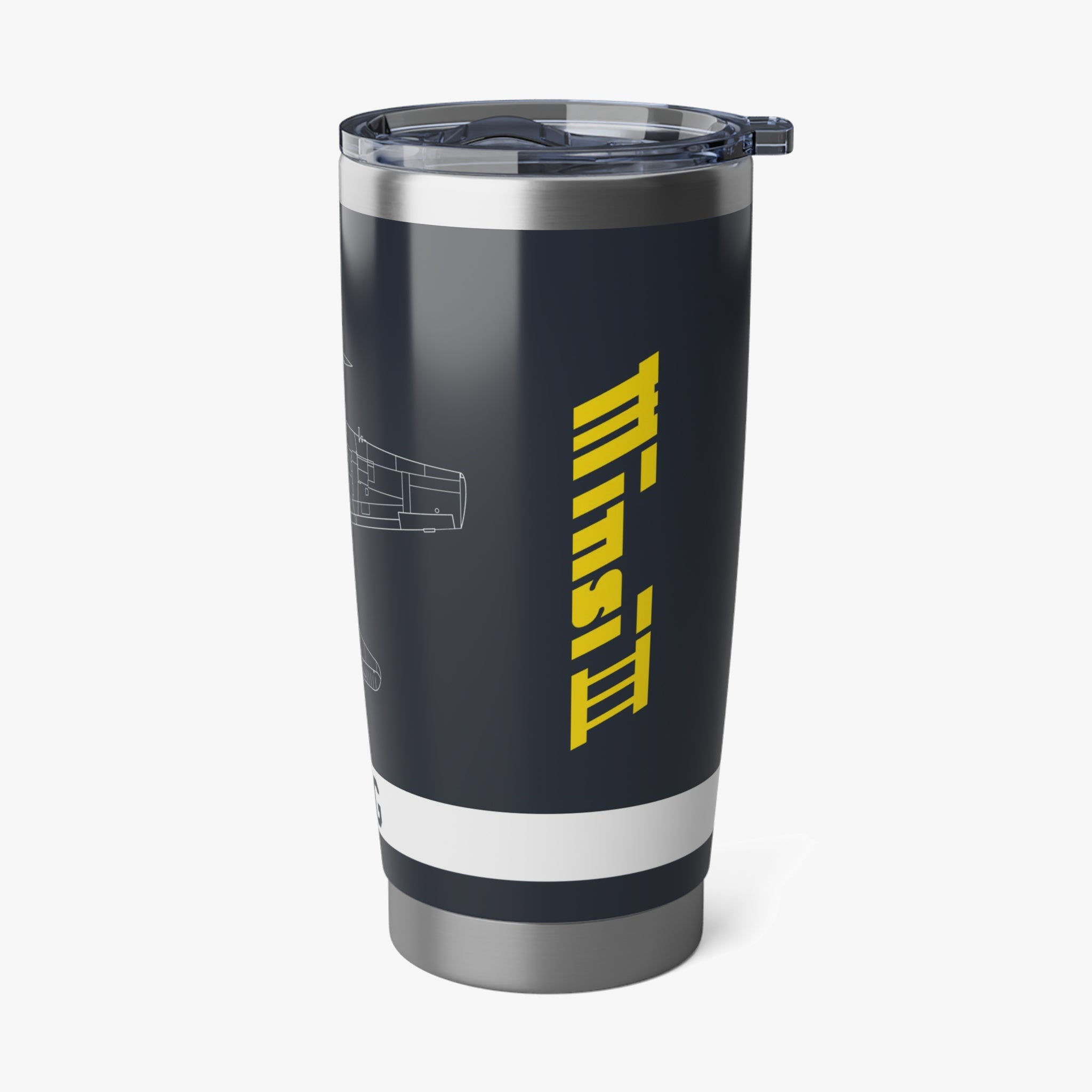 F6F Hellcat "Minsi III" Inspired 20oz (590ml) Stainless Steel Tumbler - I Love a Hangar