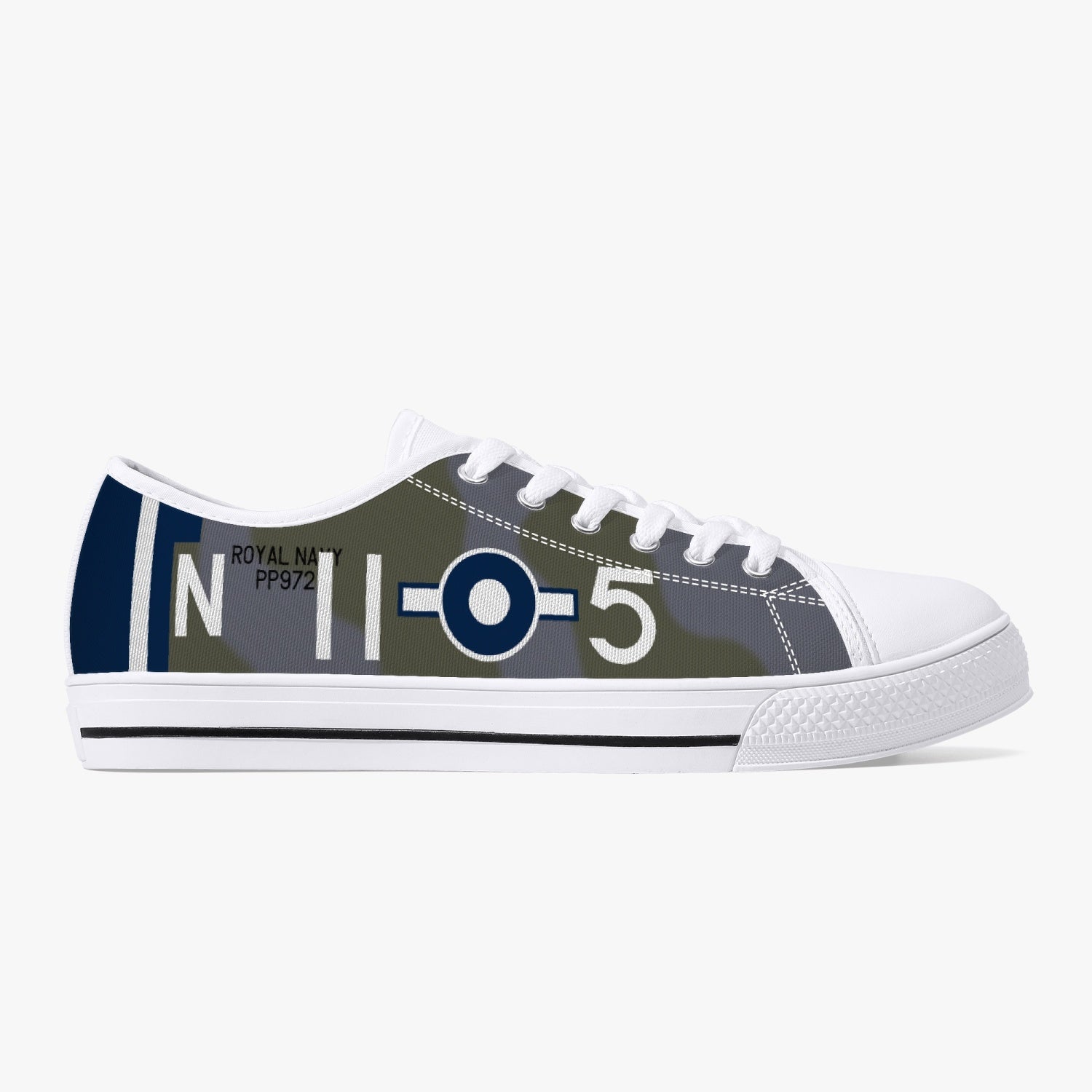 Seafire 11-5-N Low Top Canvas Shoes - I Love a Hangar