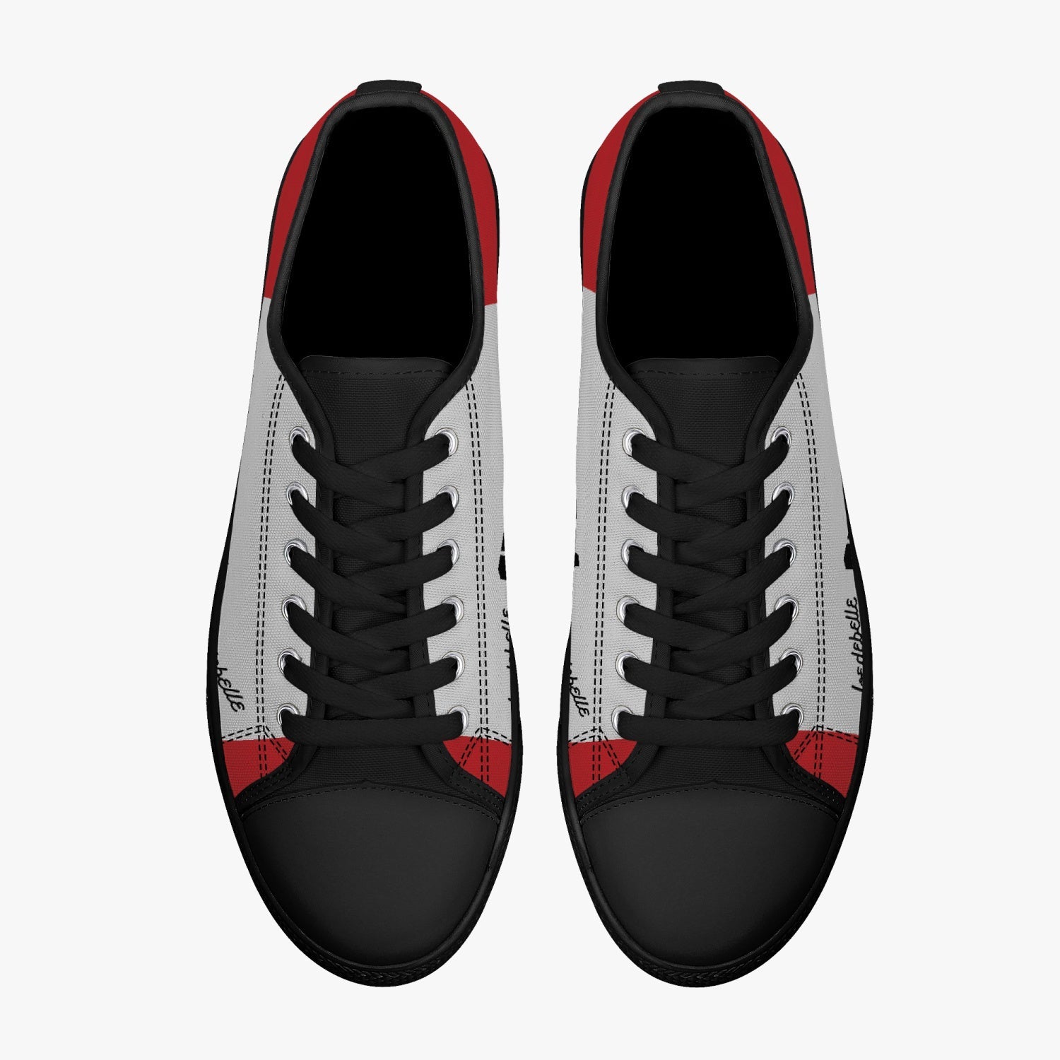P-51 "Joedebelle" Low Top Canvas Shoes - I Love a Hangar