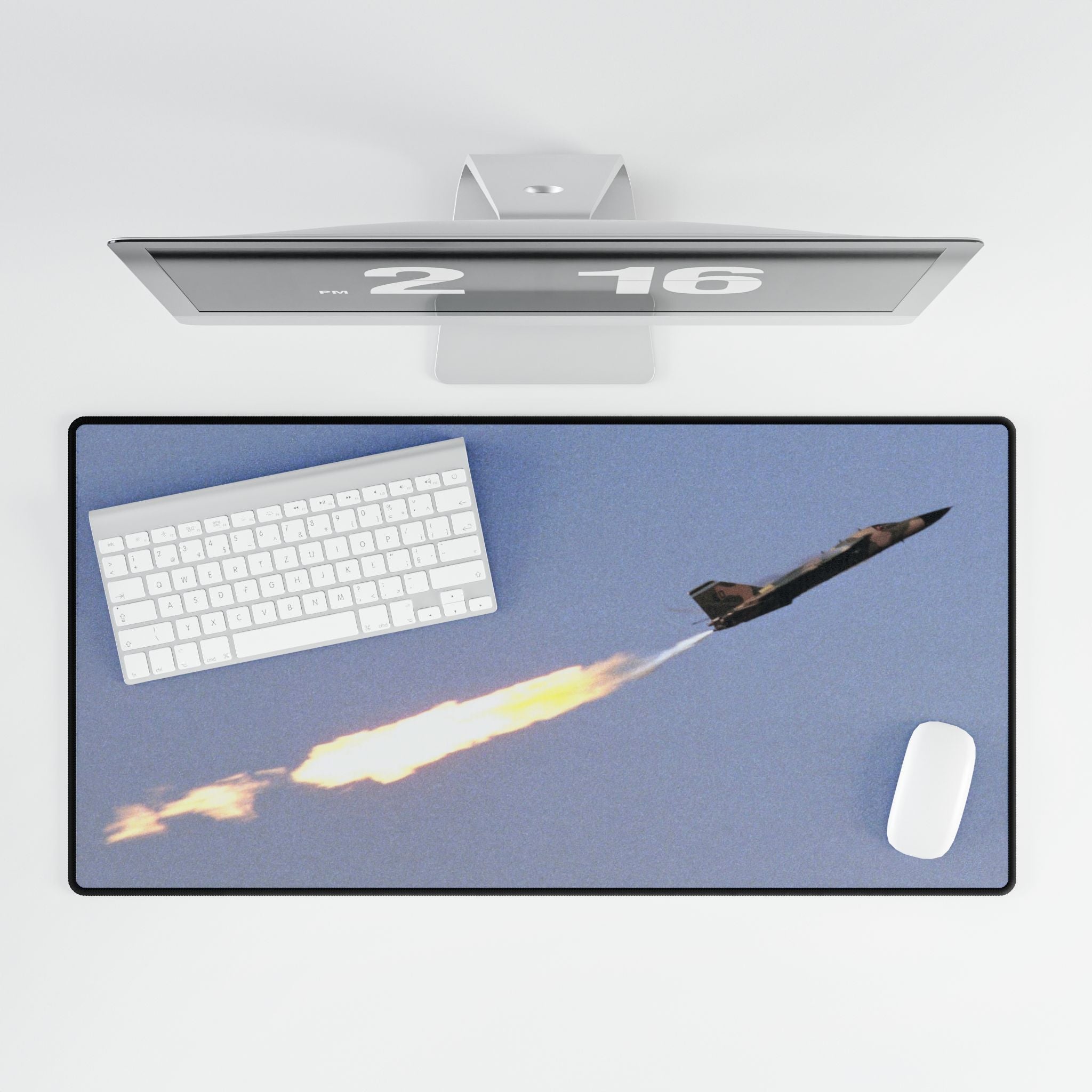 F-111 Dump & Burn Desk Mat - I Love a Hangar
