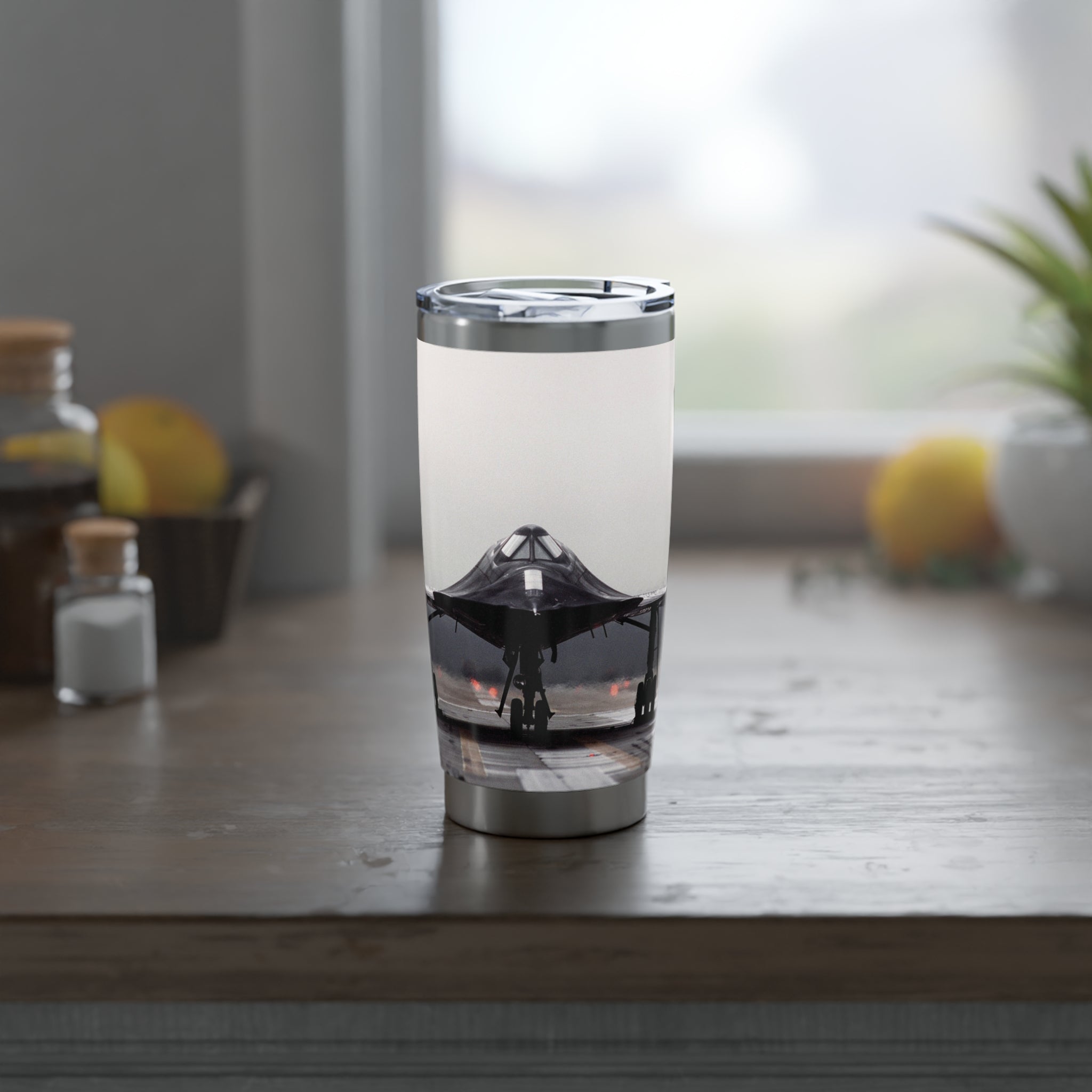 SR-71 "Blackbird" 20oz (590ml) Stainless Steel Tumbler - I Love a Hangar