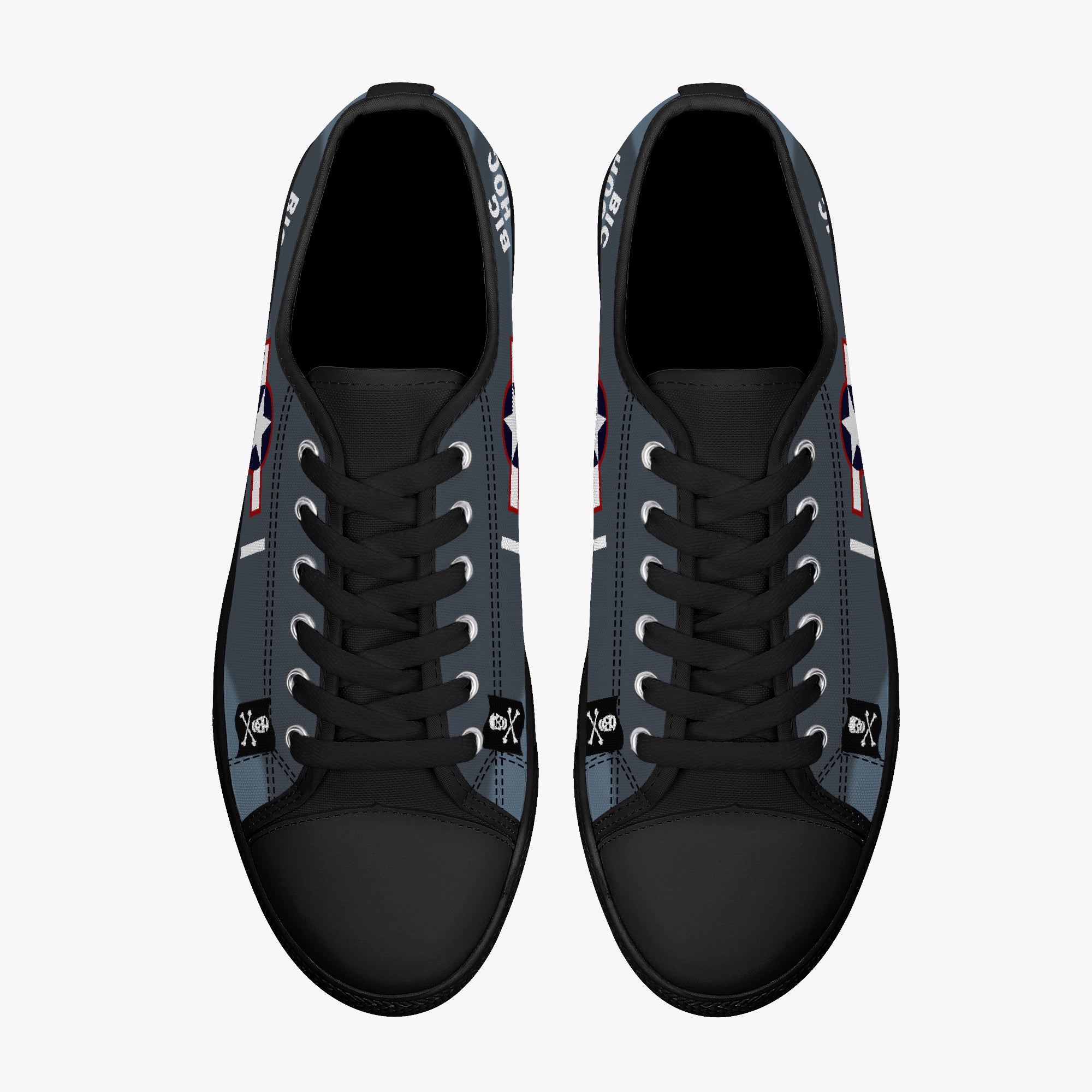 F4U Corsair “Big Hog” Low Top Canvas Shoes
