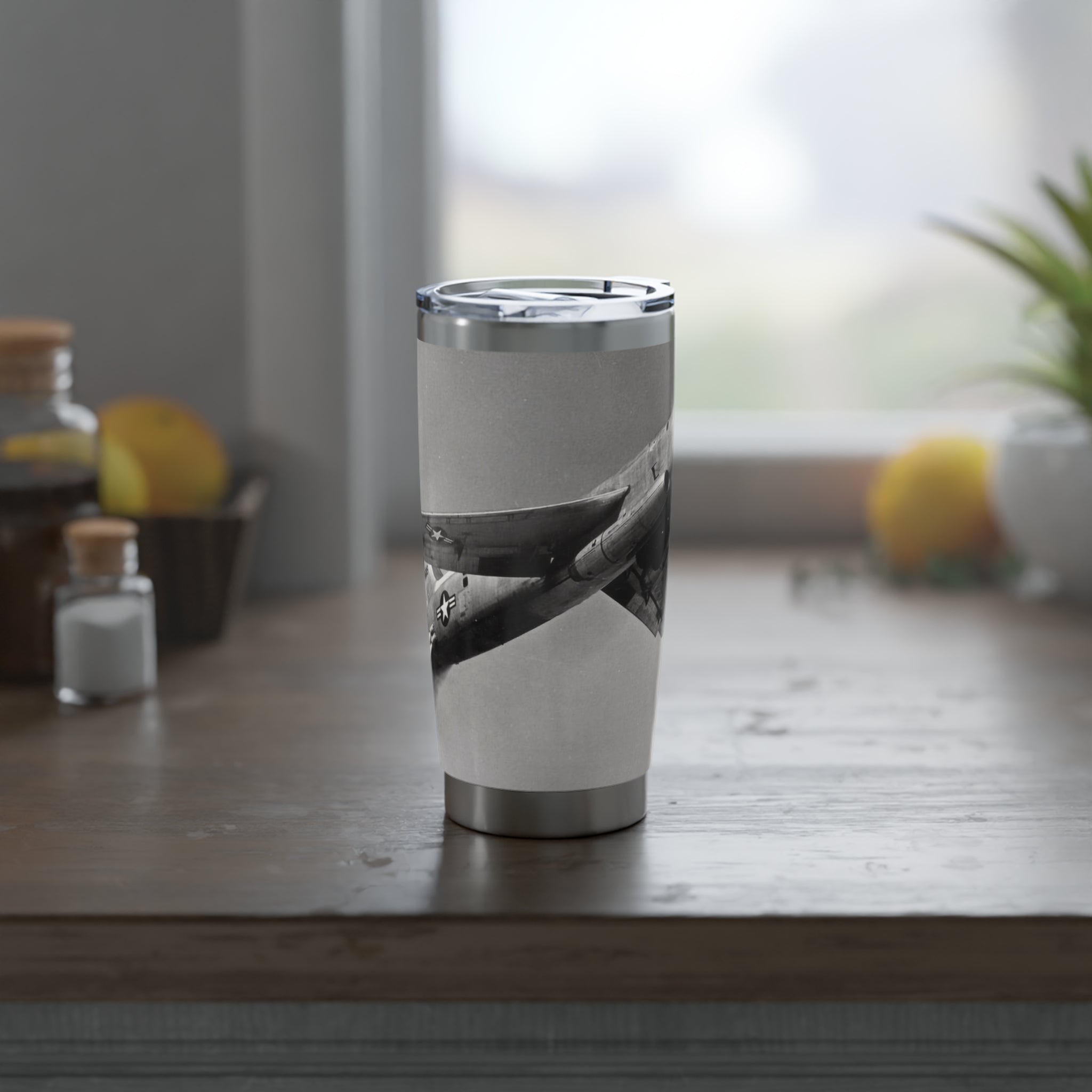 XB-51 "Flying Cigar" JATO 20oz (590ml) Stainless Steel Tumbler - I Love a Hangar