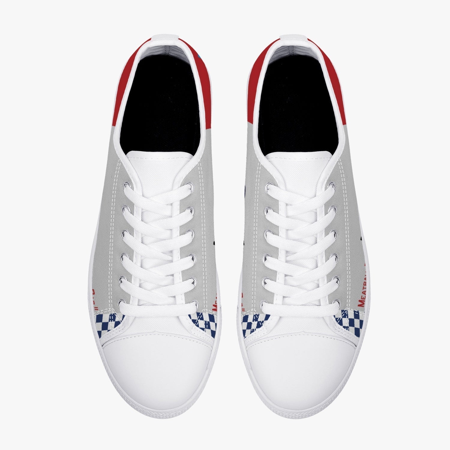 P-51 "Meatball Rap II" Low Top Canvas Shoes - I Love a Hangar