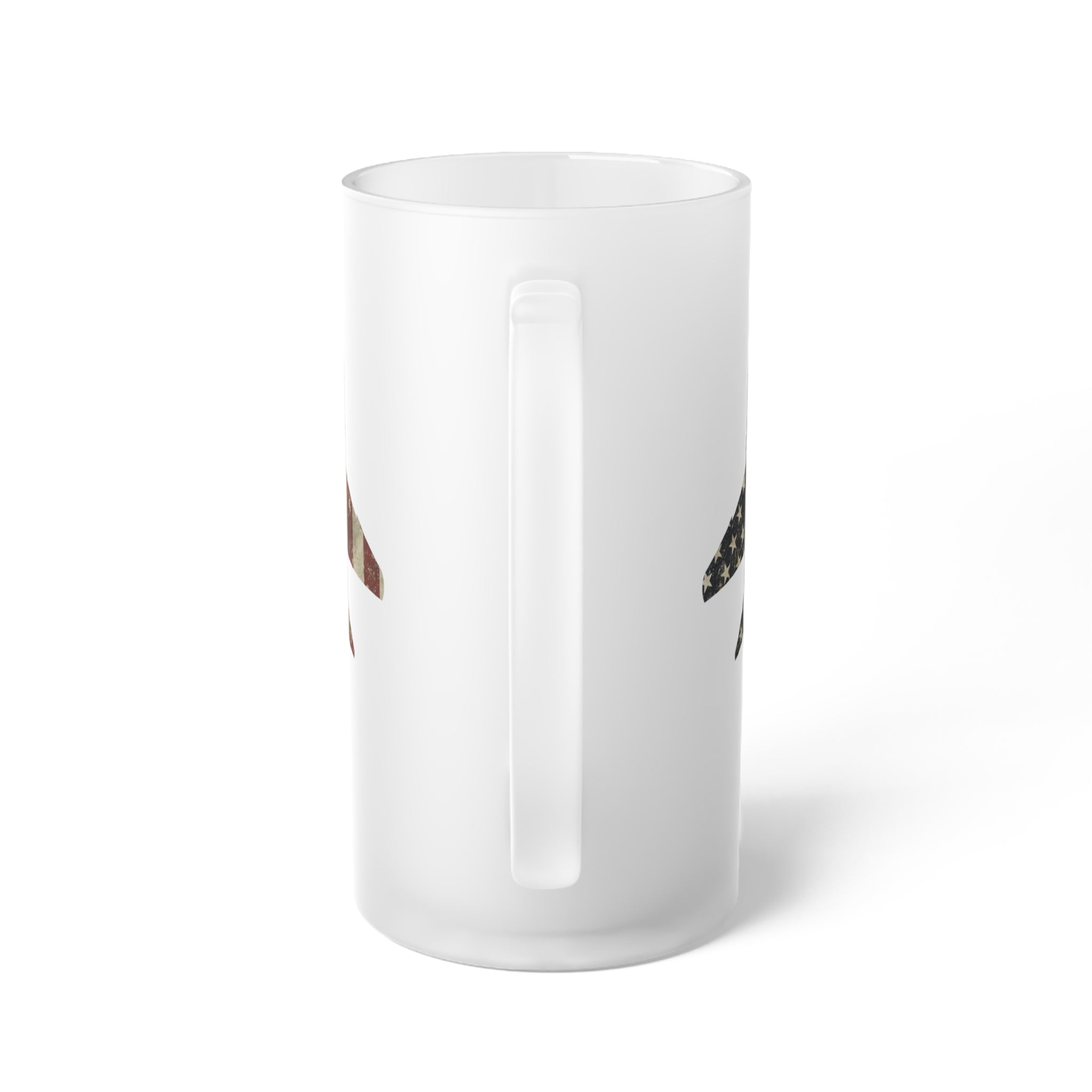 A-7 Corsair II Frosted Glass 16oz (473ml) Beer Mug - I Love a Hangar
